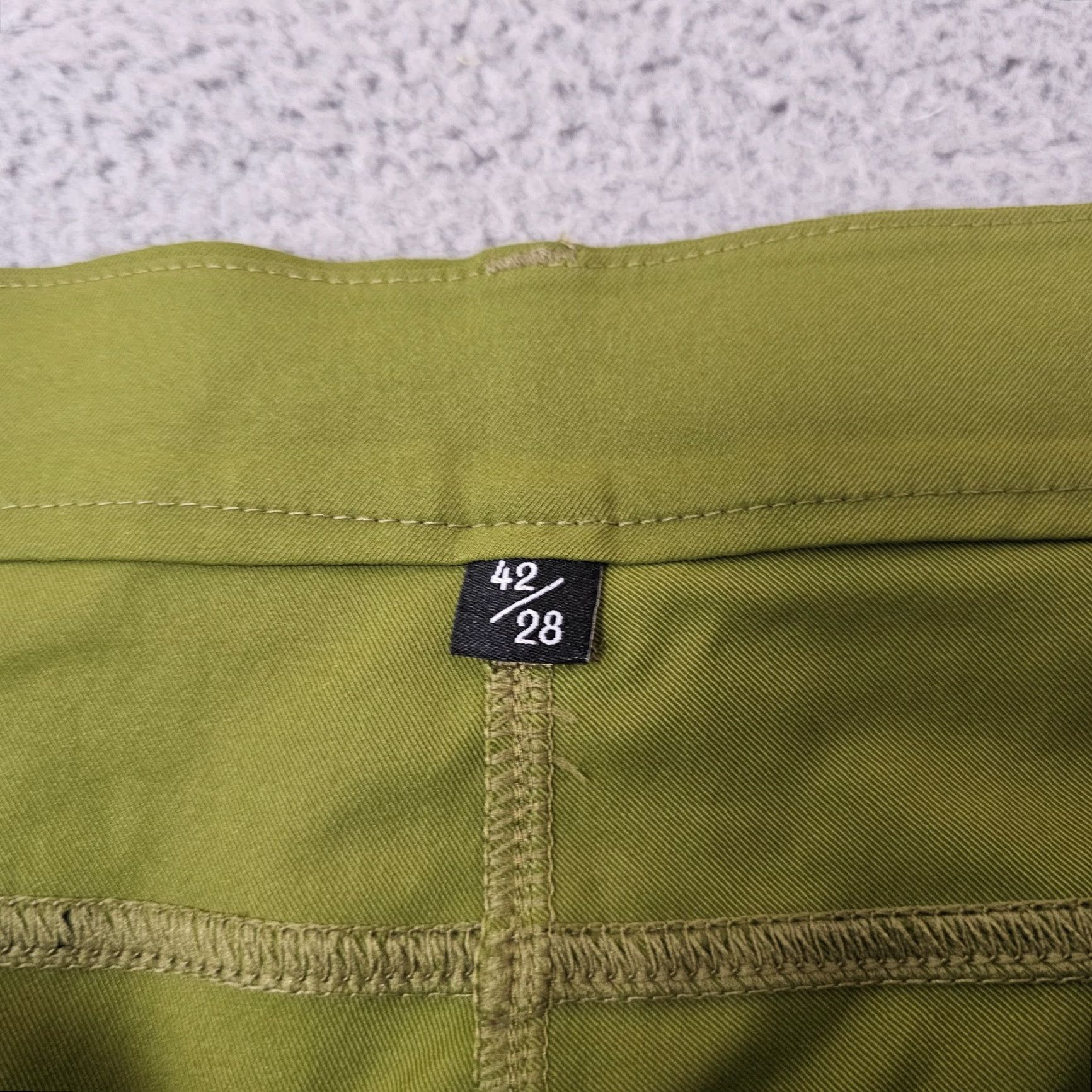 Vintage Public Rec Pants Men 42x26 Green Stretch Performance Chino Casual Travel Everyday Workwear Size US 42 / EU 58 - 3 Thumbnail