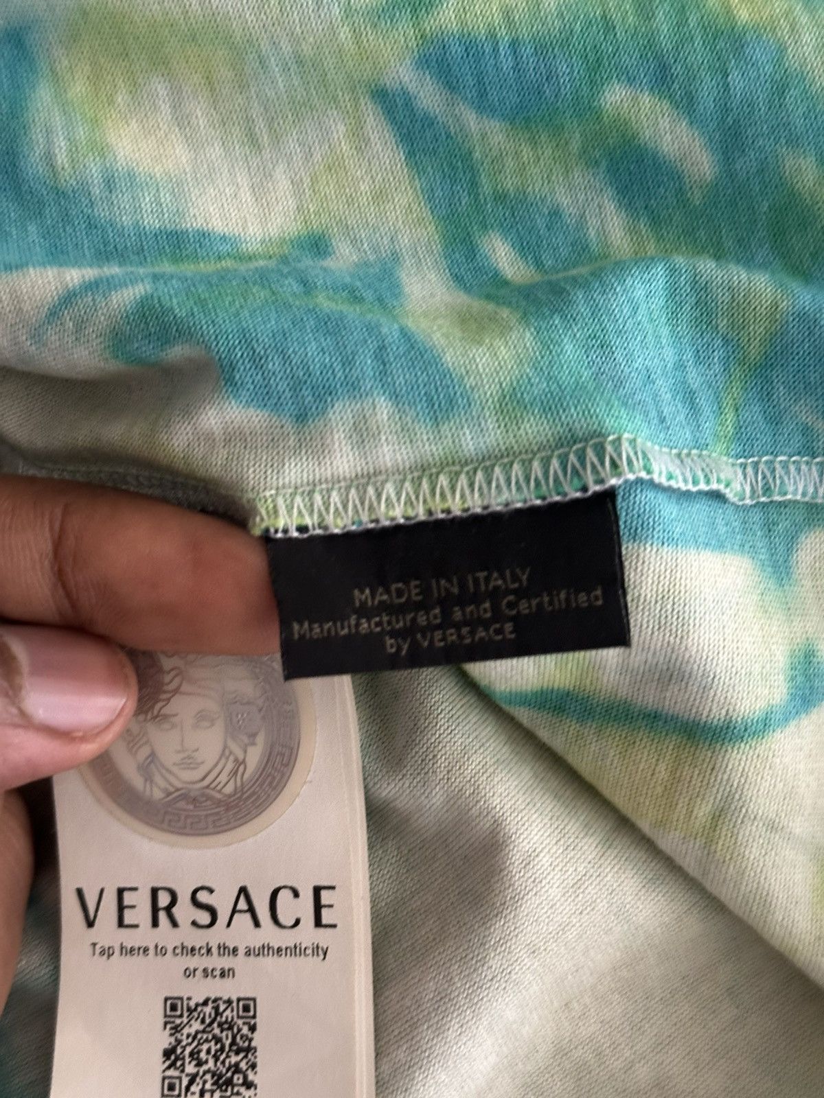 Versace Versace Tri-Color T-Shirt Size US M / EU 48-50 / 2 - 5 Thumbnail