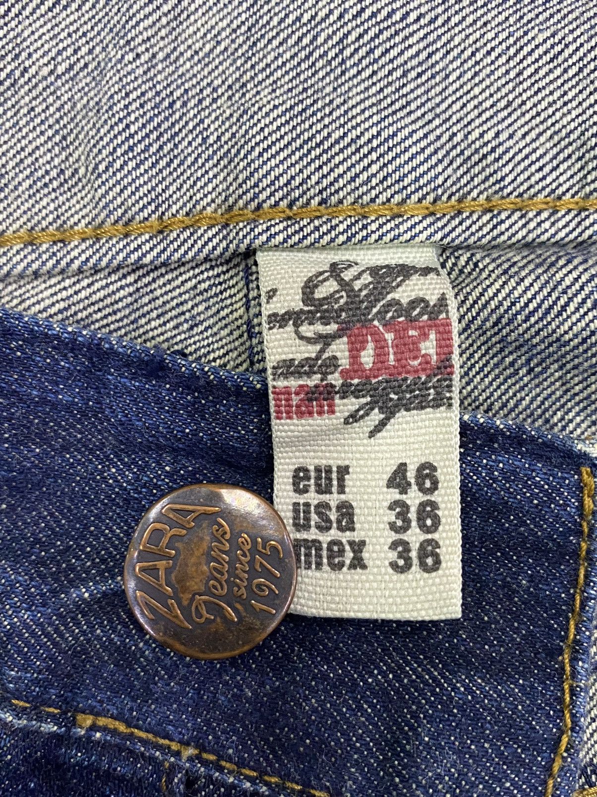 Zara Zara Man Low Cut Jeans W36” Size US 36 / EU 52 - 14 Thumbnail