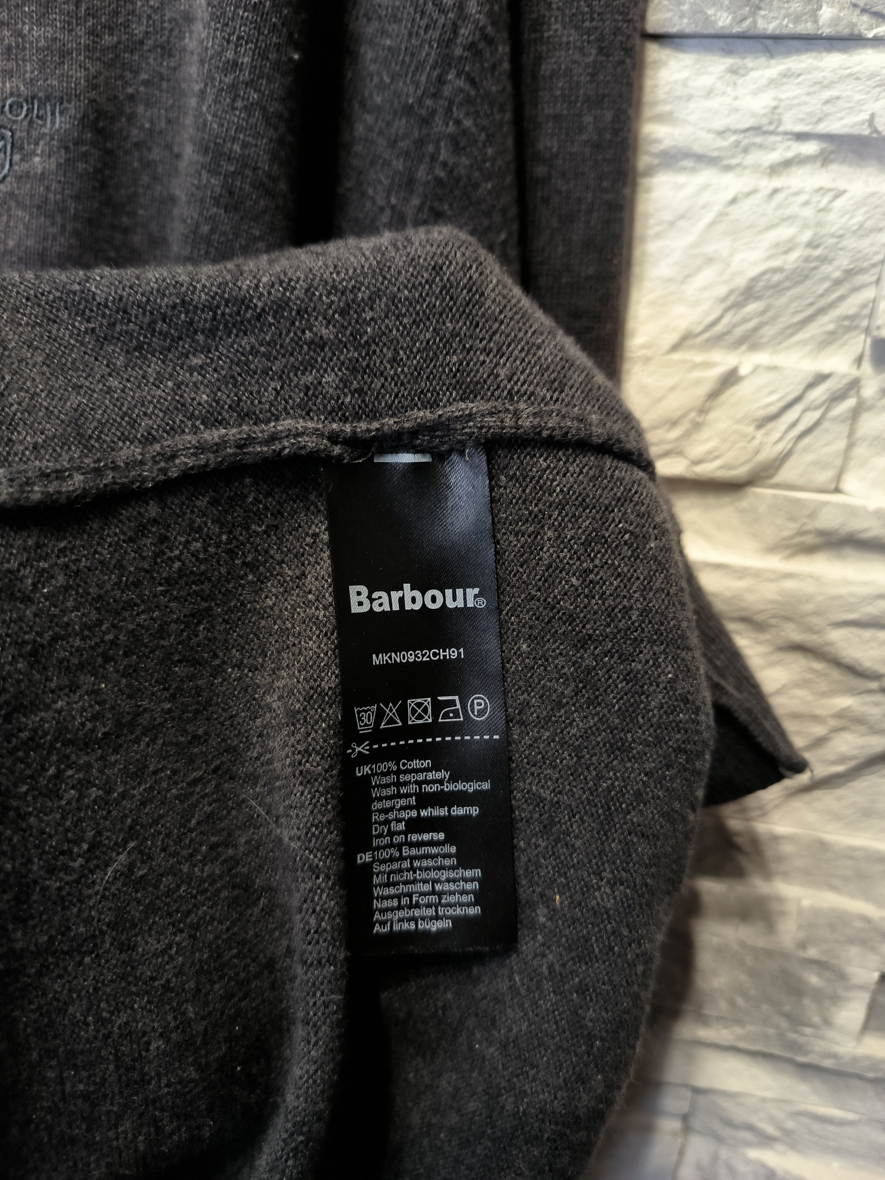 Barbour × Vintage Barbour Brown Knitwear Brown Vintage Size US XXL / EU 58 / 5 - 5 Thumbnail