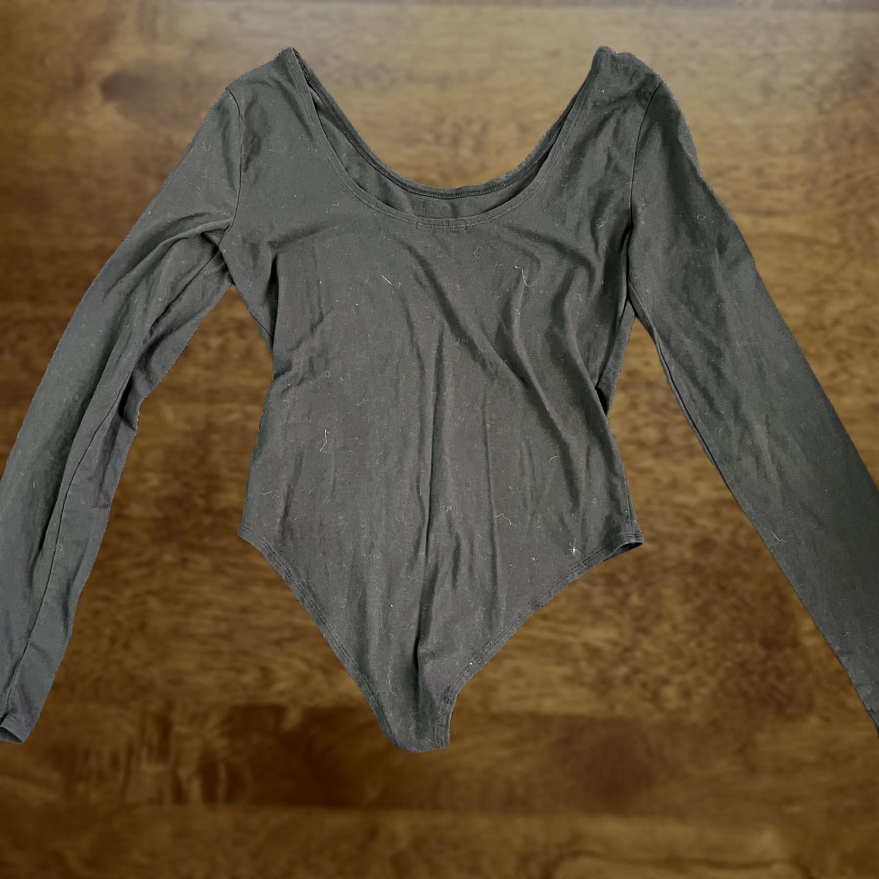 Vans Vans Bodysuit Womens Medium Black Long Sleeve Logo Shirt Snap Crotch Top Size M / US 6-8 / IT 42-44 - 1 Thumbnail