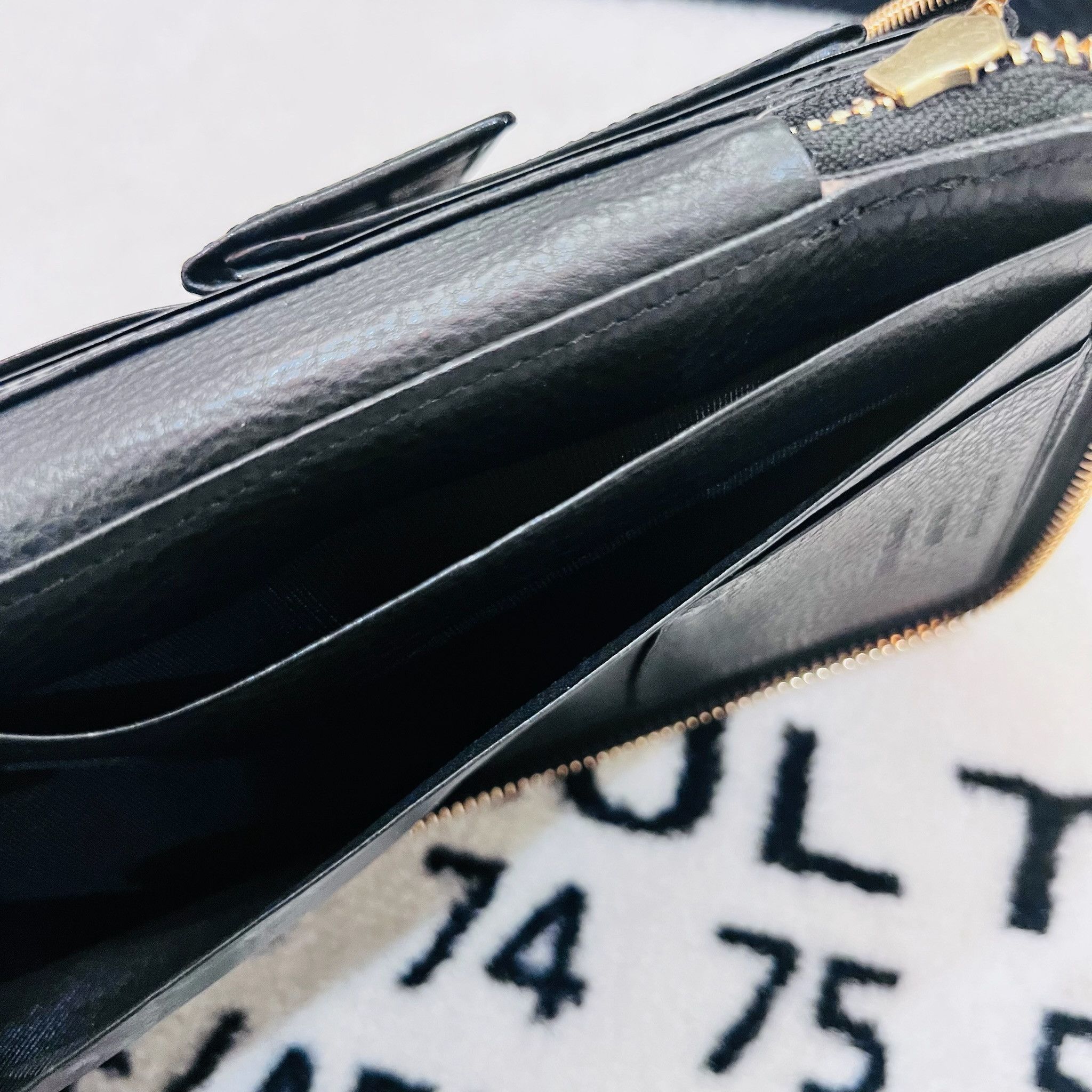 Other Fixer Original Minerva Oiled Leather Zip Travel Long Wallet Size ONE SIZE - 5 Thumbnail