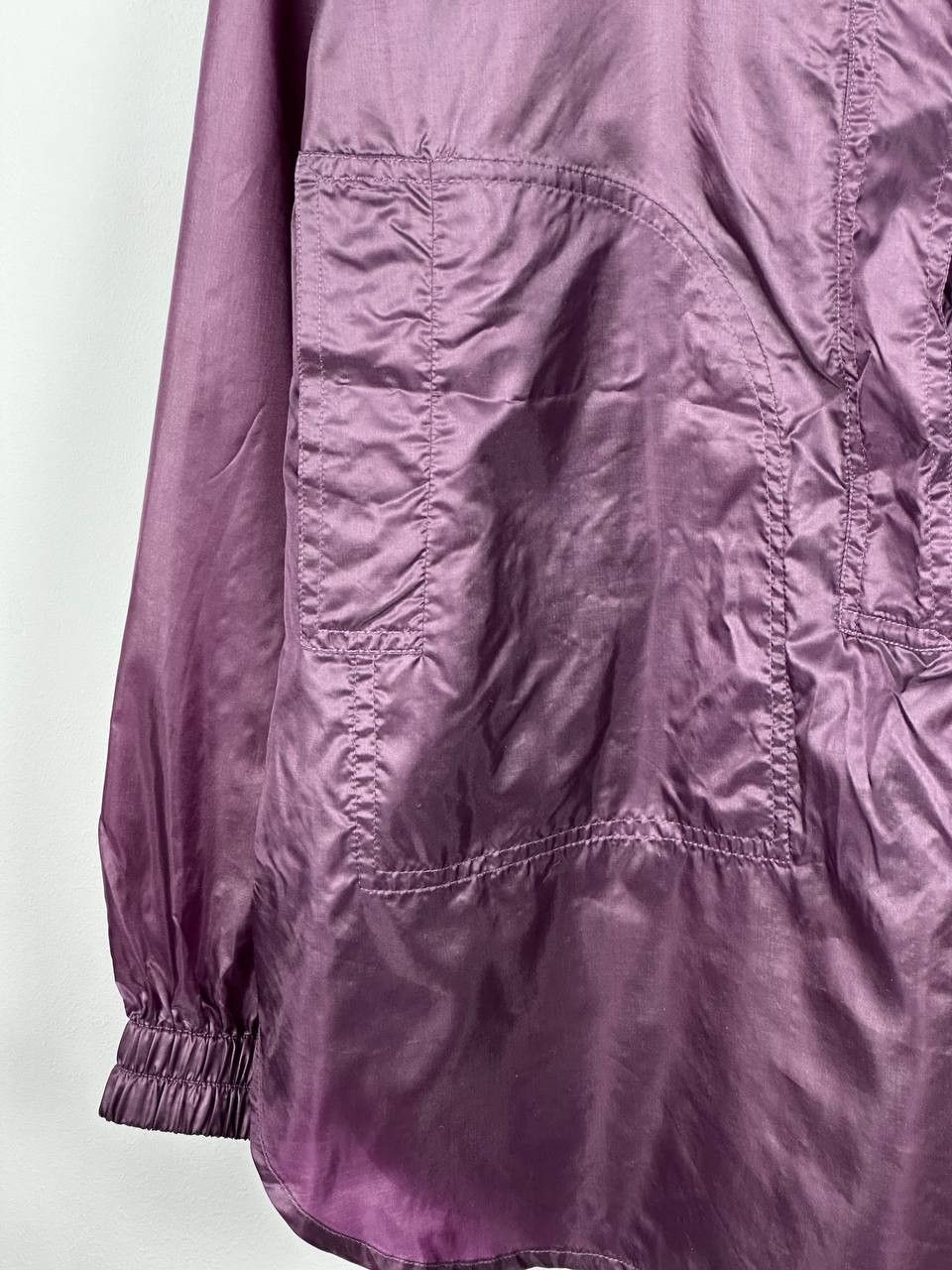 Dries Van Noten Dries Van Noten Purple Nylon Shiny Anorac Jacket Size M / US 6-8 / IT 42-44 - 7 Thumbnail