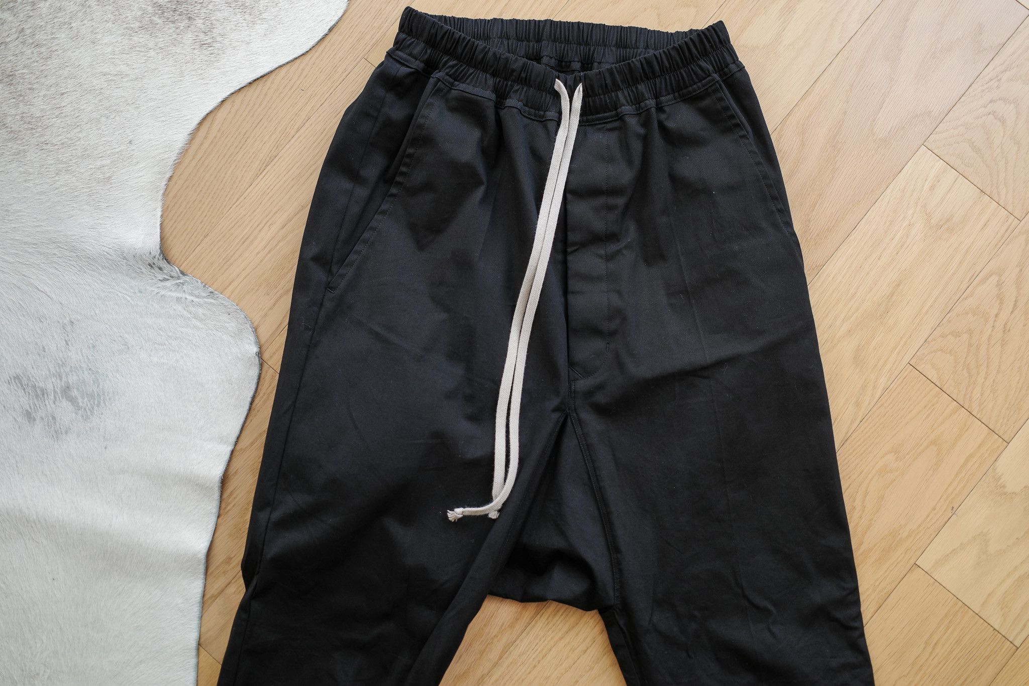 Rick Owens Hollywood Drawstring Long Trousers S/S 25 Size US 28 / EU 44 - 4 Thumbnail