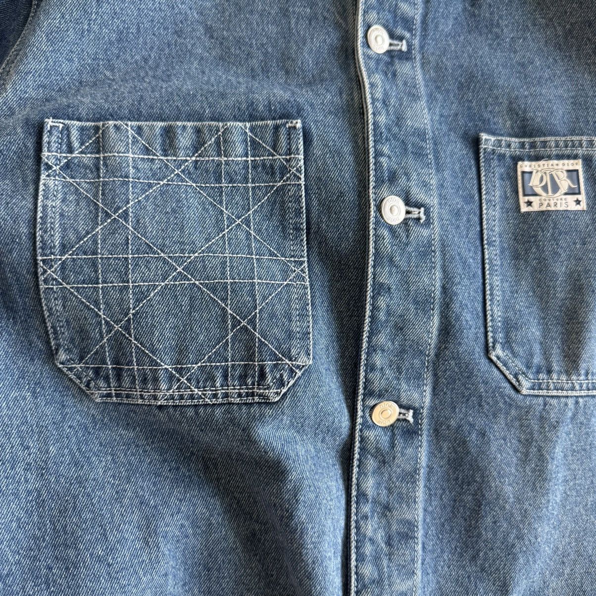 Dior Dior Blue Denim Jacket Size US XL / EU 56 / 4 - 7 Thumbnail