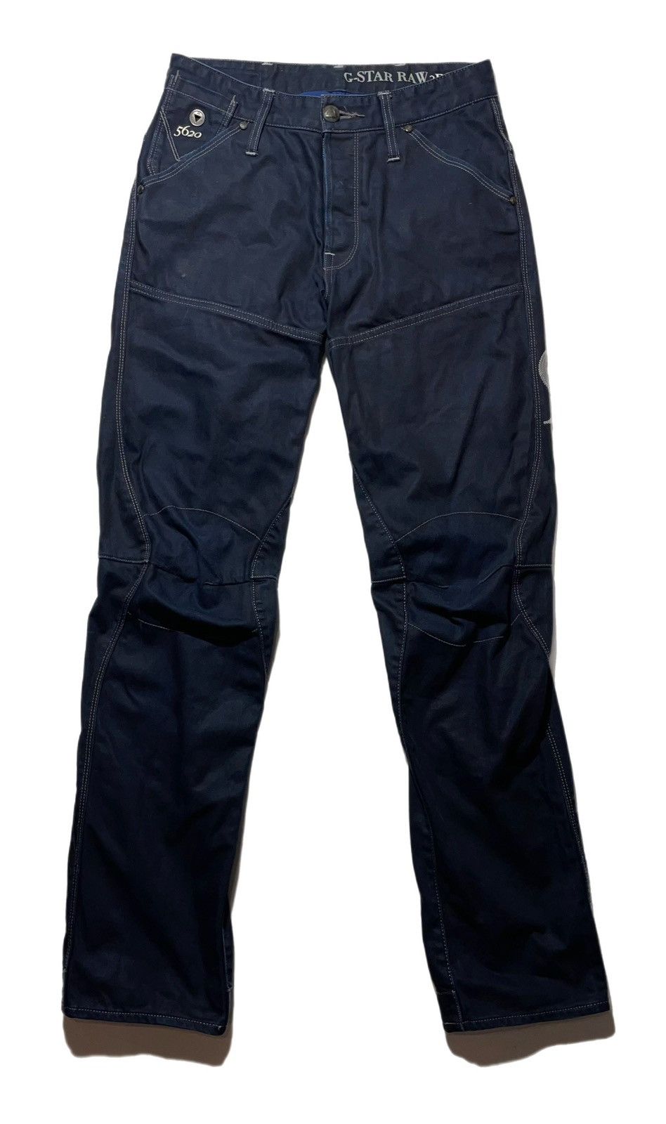 G-Star G-Star Raw Motor 5620 Tapered Embro Jeans Size US 28 / EU 44 - 2 Thumbnail