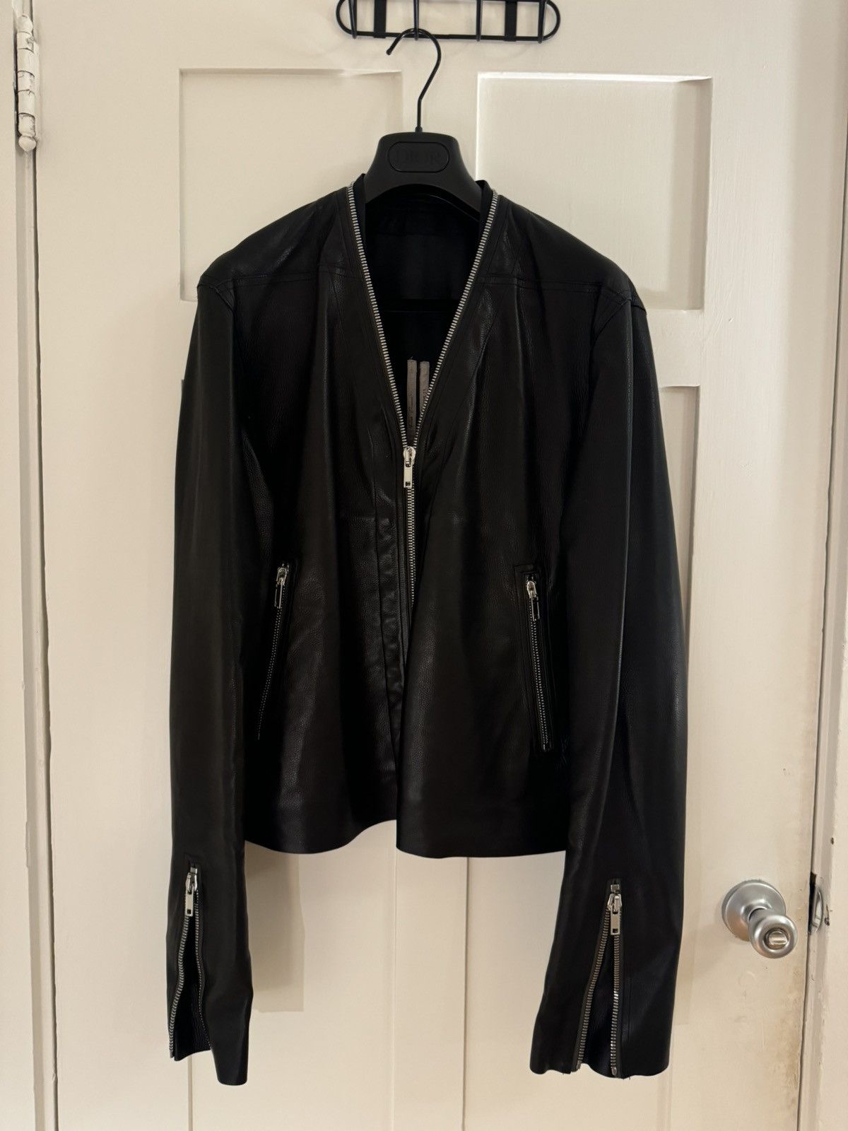 Rick Owens Rick Owens Gethsemane FW21 Leather Jacket Size US L / EU 52-54 / 3 - 1 Thumbnail