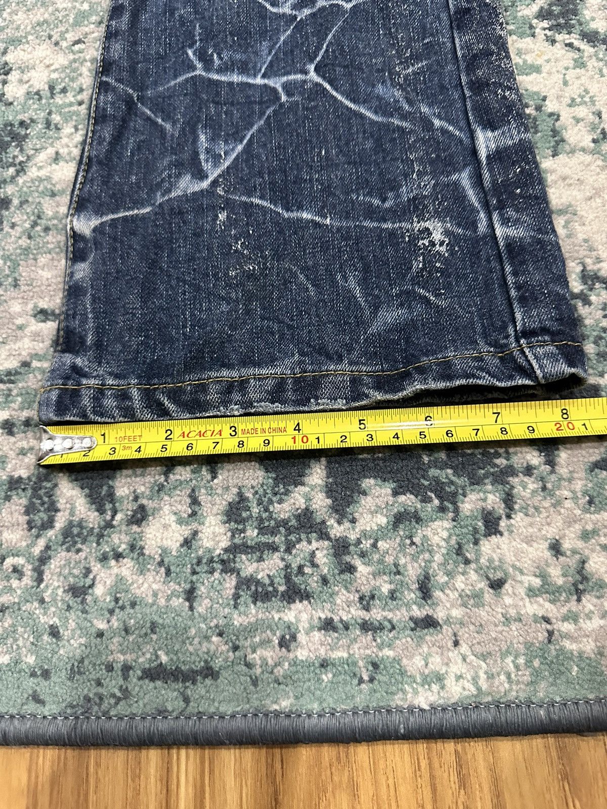 14th Addiction Japanese Beach Sound Denim Pants Bootcut Seditionaries Punk Size US 32 / EU 48 - 15 Thumbnail