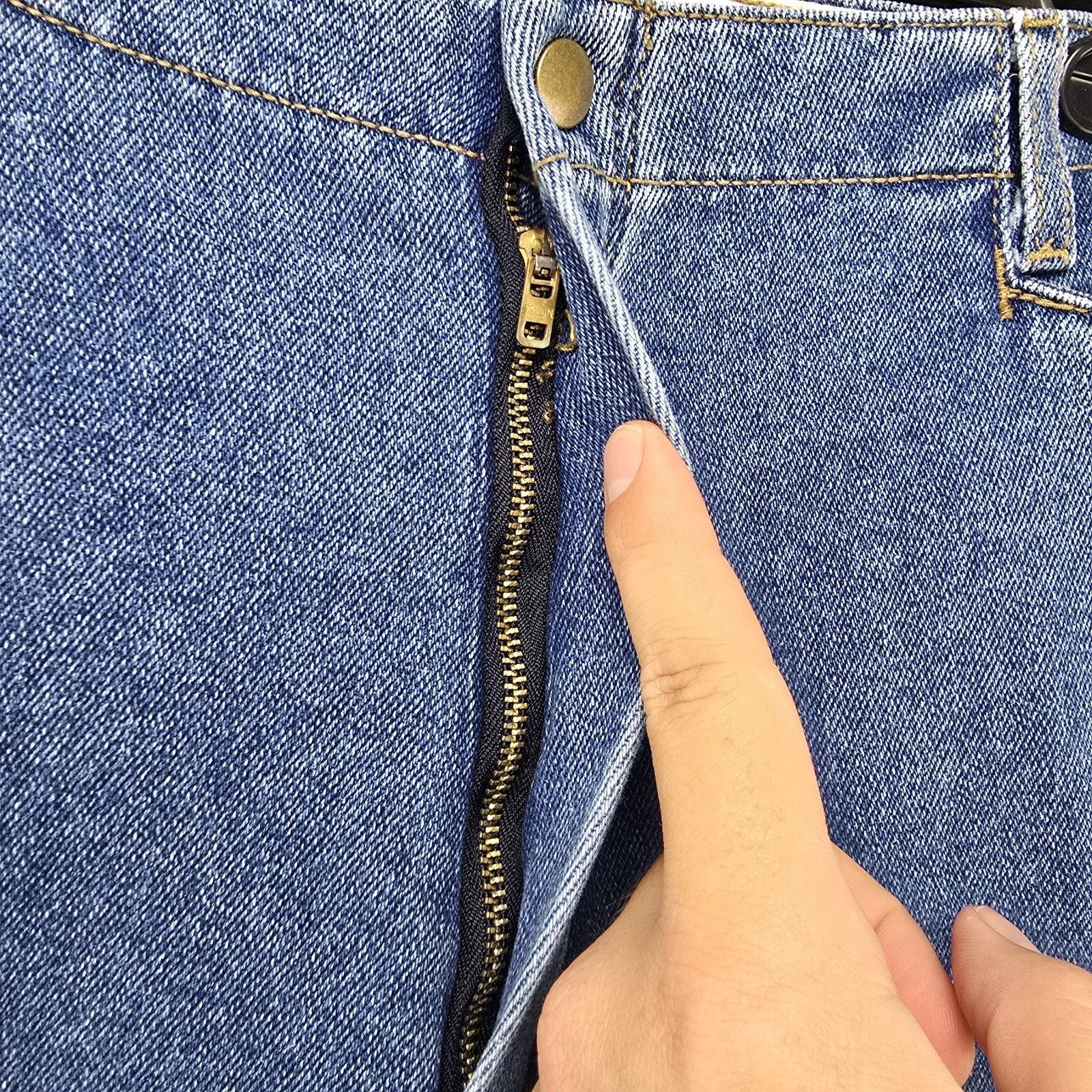 Other Vintage Hombre Denim Shorts 38 (Fits 42x15) Blue Y2K Chicano Size US 42 / EU 58 - 2 Thumbnail