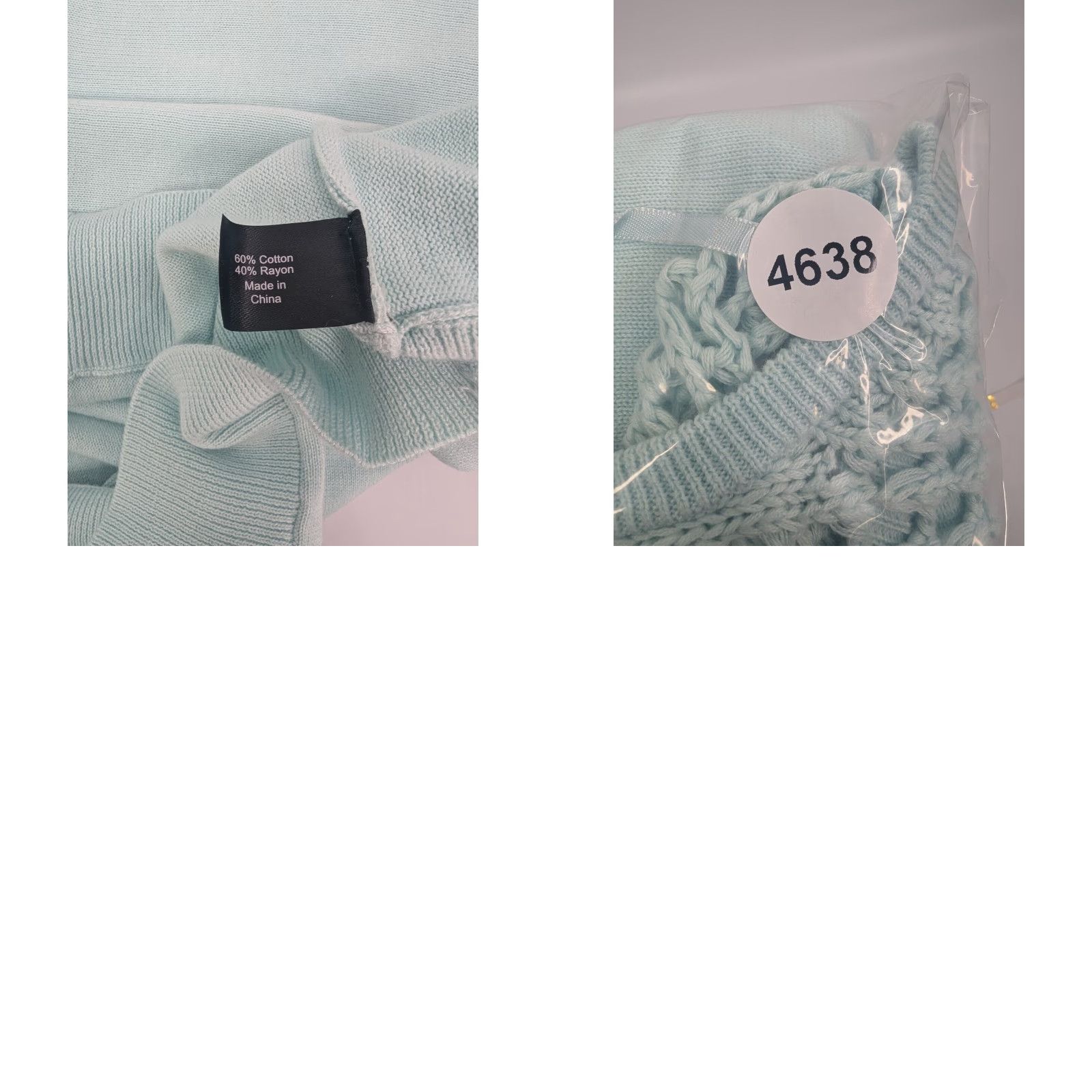 Vintage VINTAGE Lane Bryant Mint Green Sweater Open Weave Crochet Lattice Sleeves V-Neck 18/20 Size XXL / US 16-18 / IT 52-54 - 8 Thumbnail