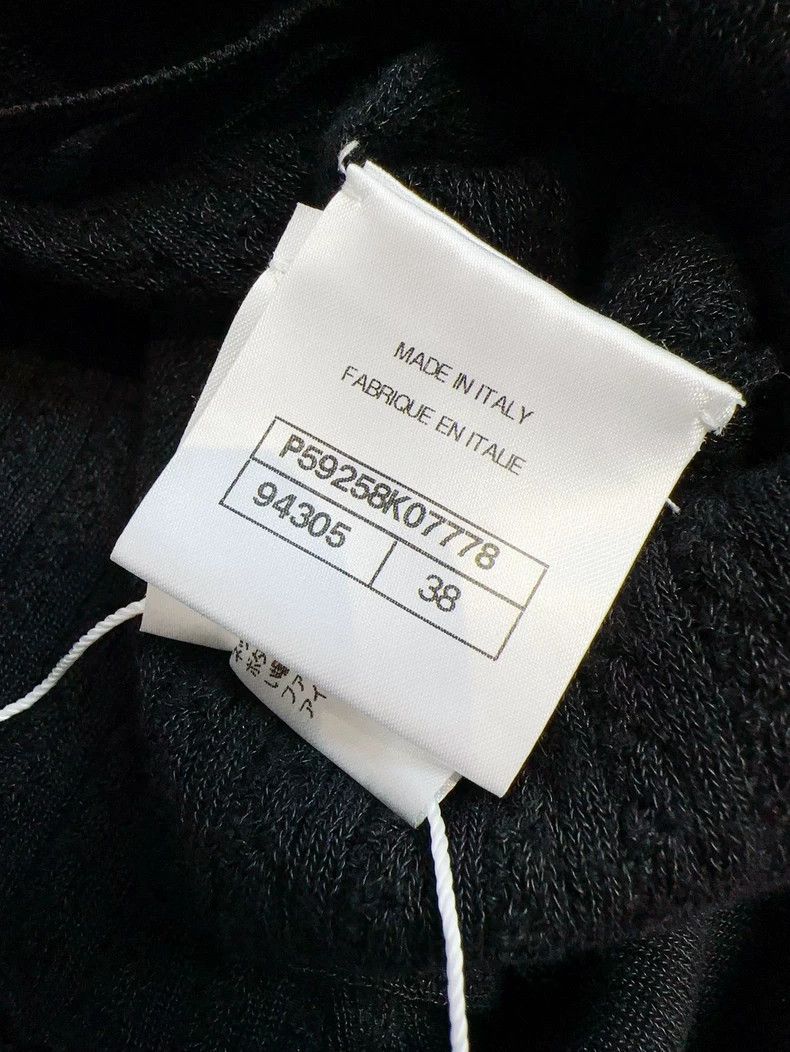 Chanel Chanel Hamburger series anchor buckle black long-sleeved k Size XS / US 0-2 / IT 36-38 - 7 Thumbnail