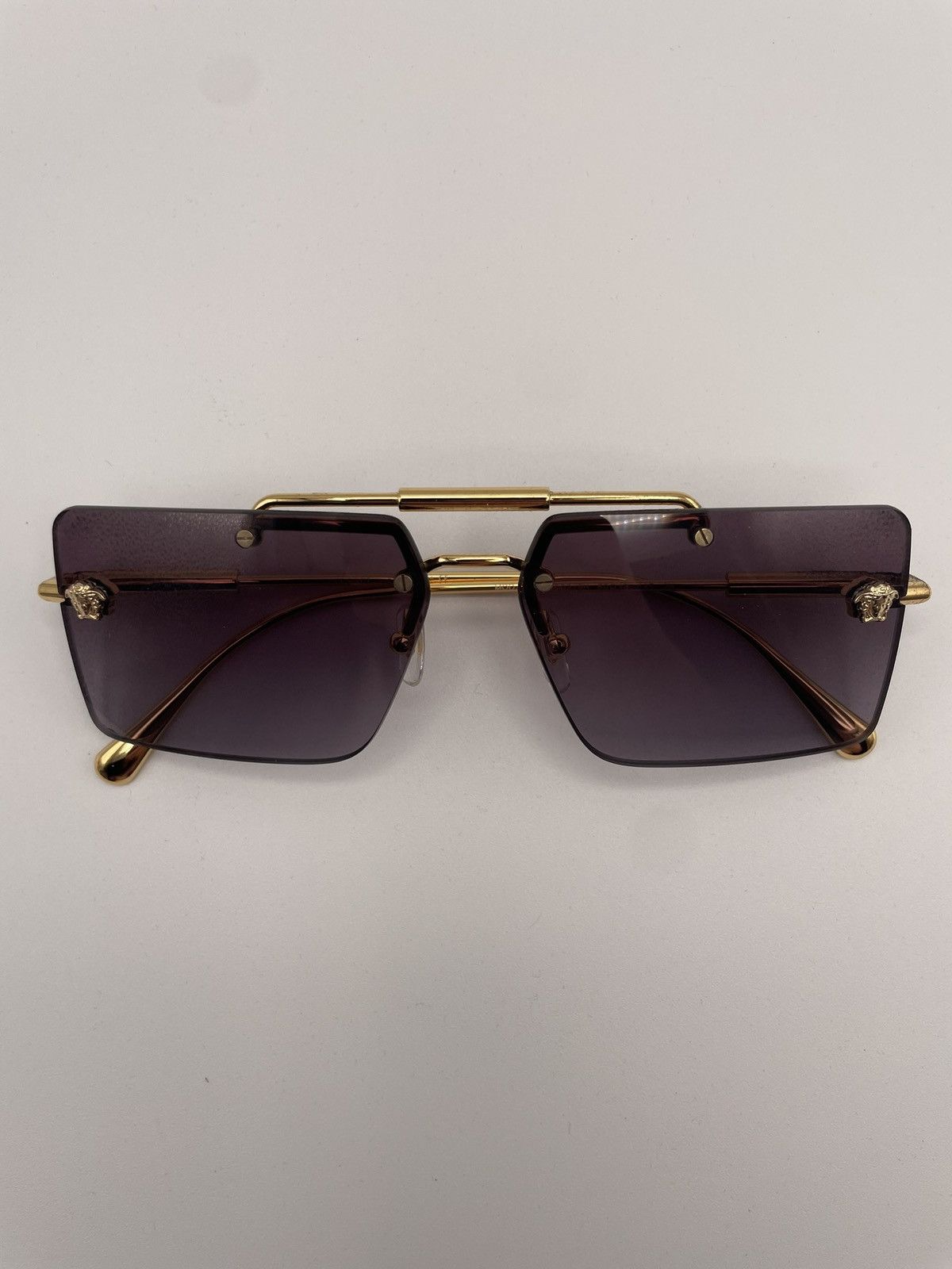 Versace Versace Frameless Sunglasses Size ONE SIZE - 3 Thumbnail