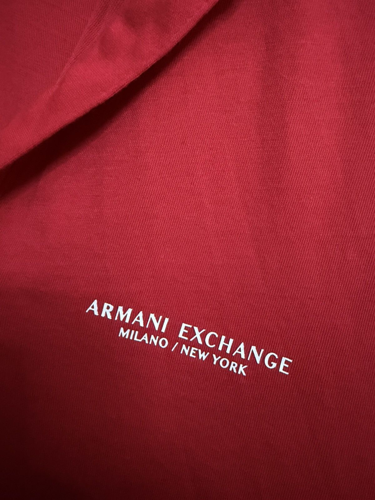 Armani Exchange A/X Armani Exchange Red Polo Button-less. Size US L / EU 52-54 / 3 - 5 Thumbnail