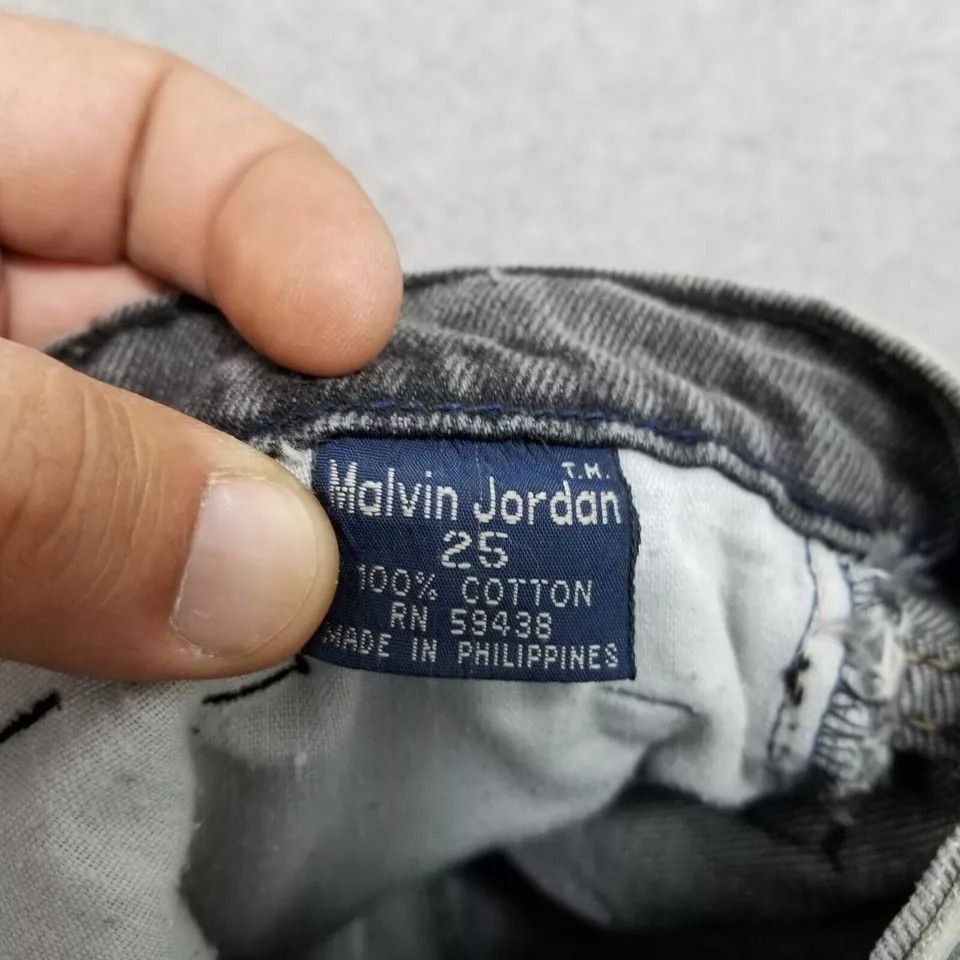 Other Malvin Jordan Jeans Womens 22x24 Tapered High Rise Pockets Size 22" - 7 Thumbnail