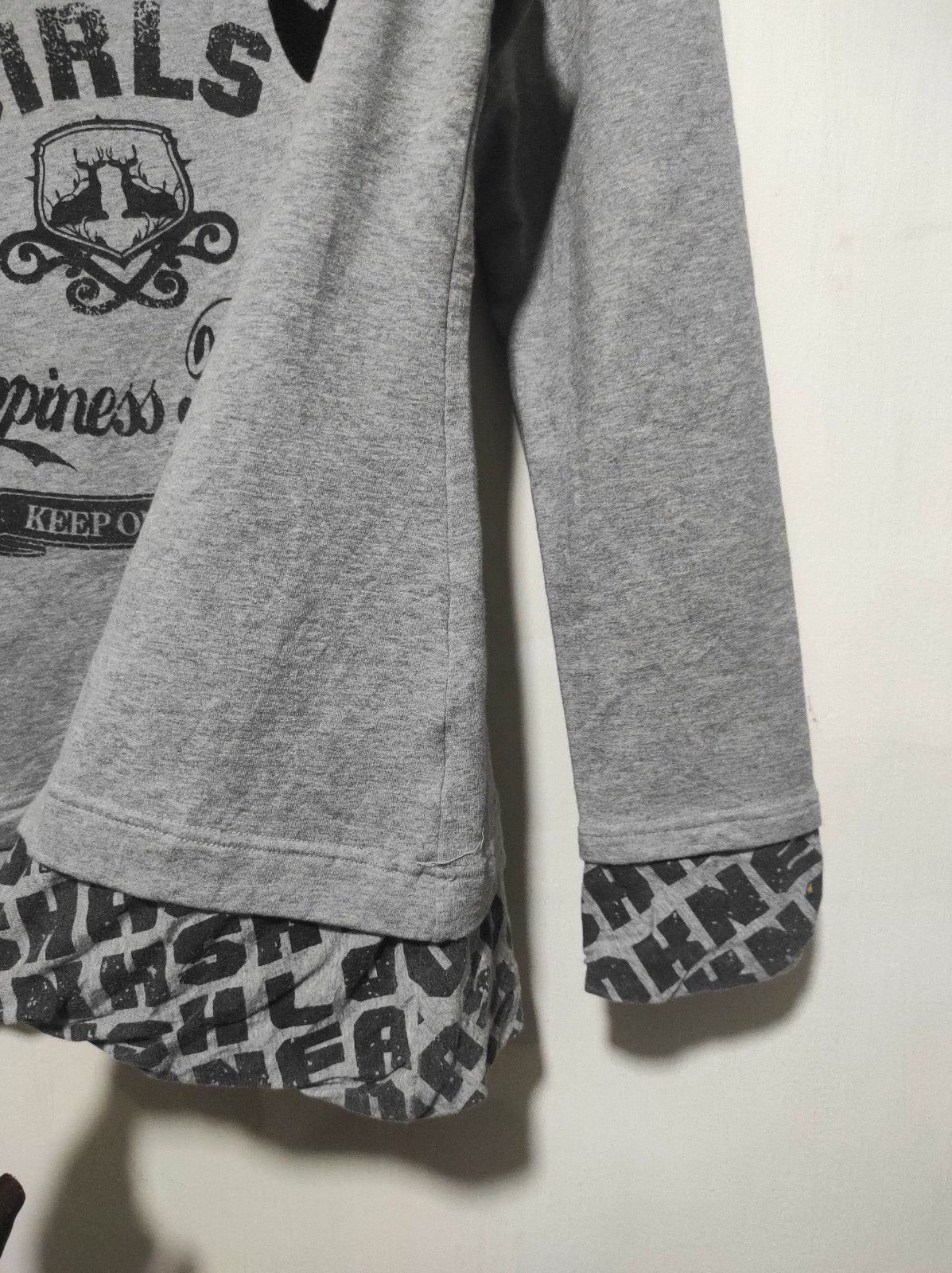 Japanese Brand Big Bang Girls fur hoodie ifsix LGB style Size S / US 4 / IT 40 - 6 Thumbnail