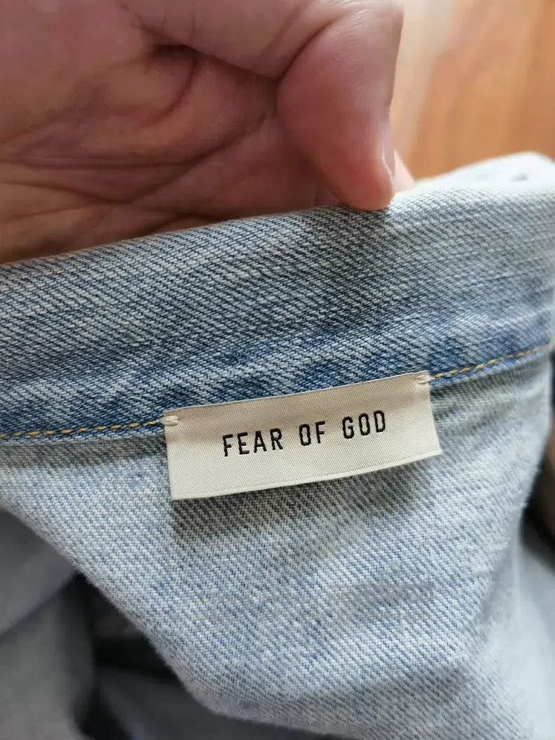Fear of God Fear of God 8th Blue Denim Jacket. Size US XL / EU 56 / 4 - 7 Thumbnail
