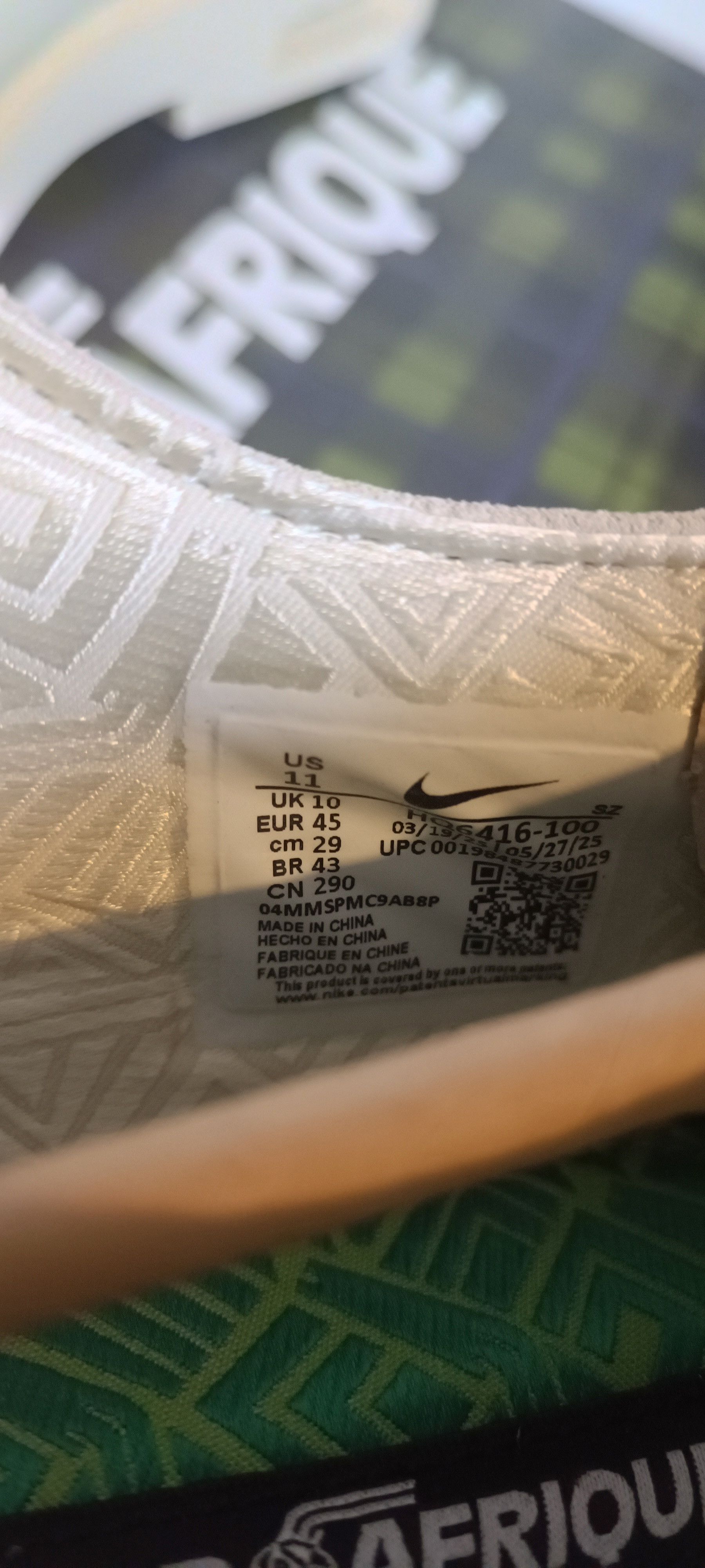 Nike Air Max RK61 x Air Afrique 'Coconut Milk' (2025) HQ6416-100 Size US 11 / EU 44 - 17 Thumbnail