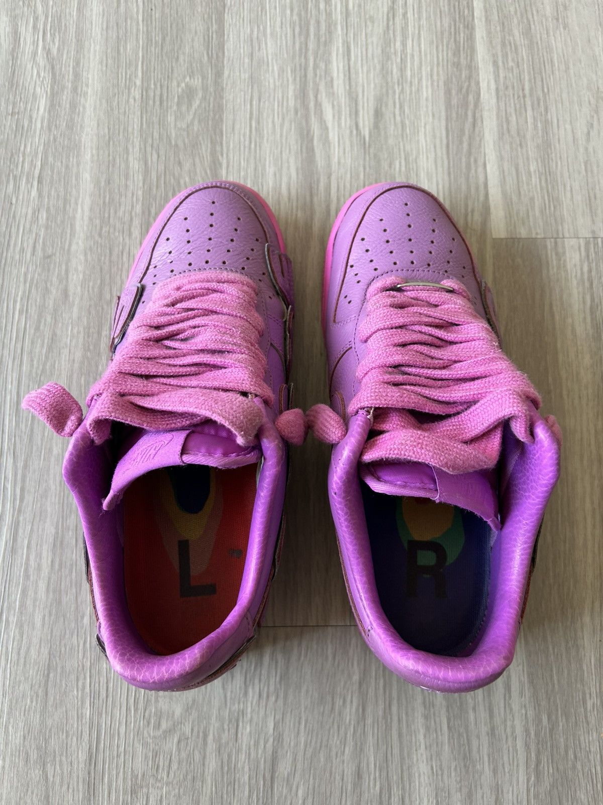 Cactus Plant Flea Market × Nike CPFM x Air Force 1 Low Fuchsia Dream Size 8 Size US 8 / EU 41 - 4 Thumbnail