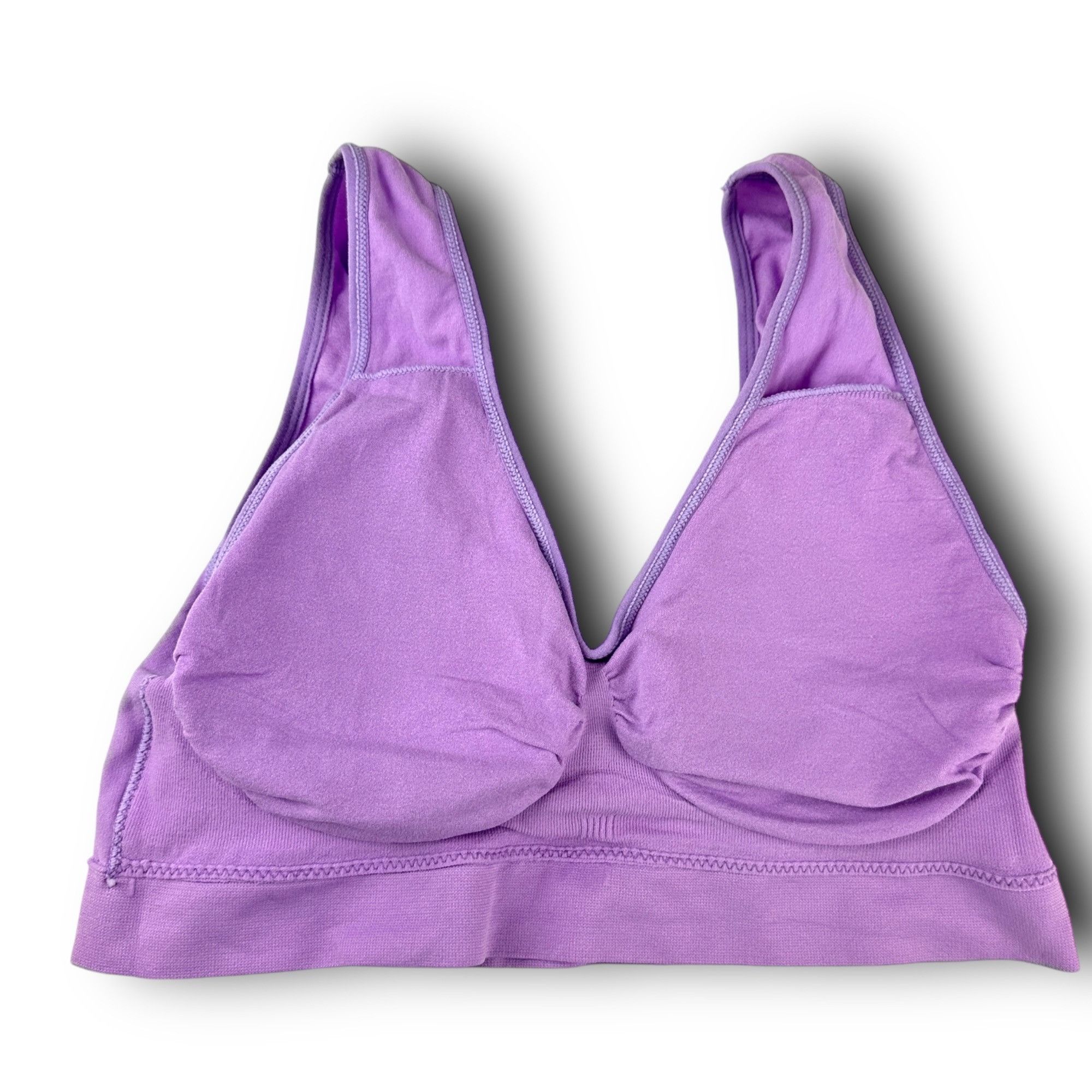 Other Seamless Sports Bras 2-Pack XXL Nylon & Elastane Comfortable Size ONE SIZE - 4 Thumbnail