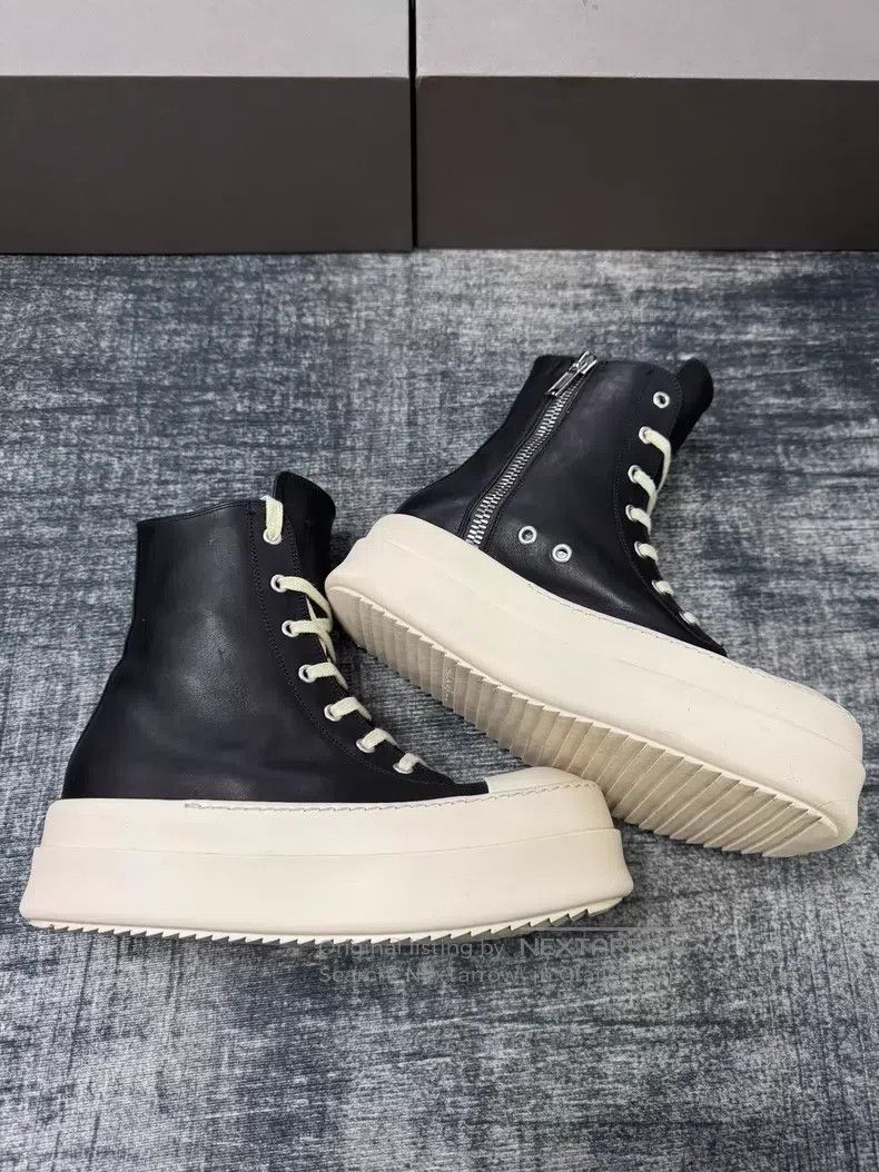 Rick Owens Rick Owens Main line thick low high side big Converse shoe Size US 5.5 / EU 38 - 3 Thumbnail