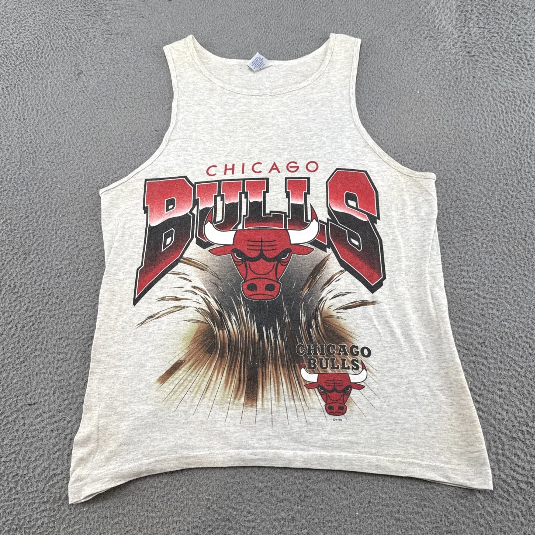 NBA VINTAGE 90s Chicago Bulls NBA Tank Top Size L Basketball Graphic Sleeveless Shirt Sports Mens Size US L / EU 52-54 / 3 - 2 Thumbnail
