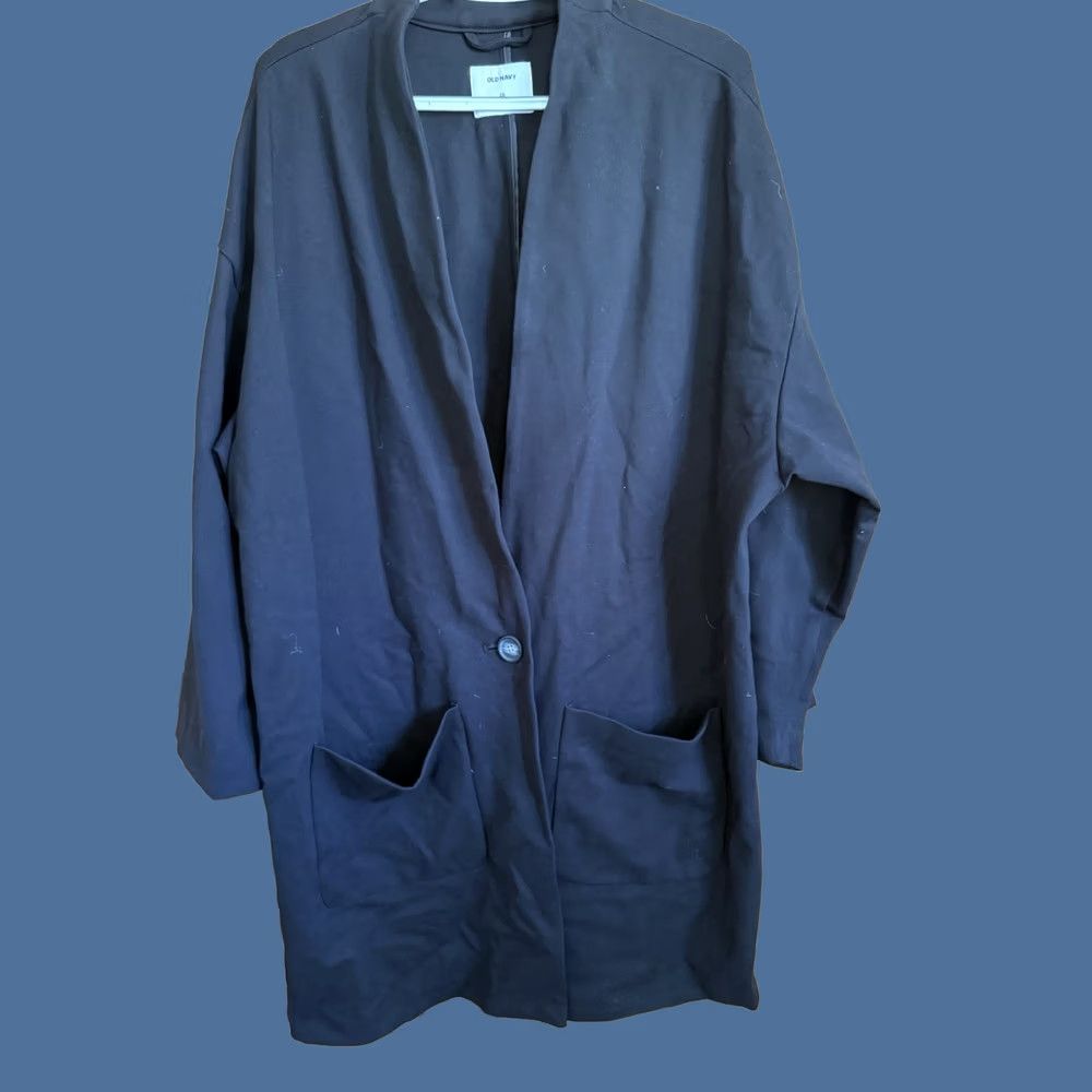 Old Navy Old Navy Blazer Jacket Black One Button Work Office Pocket XXL Tall Womens Size XXL / US 16-18 / IT 52-54 - 1 Thumbnail
