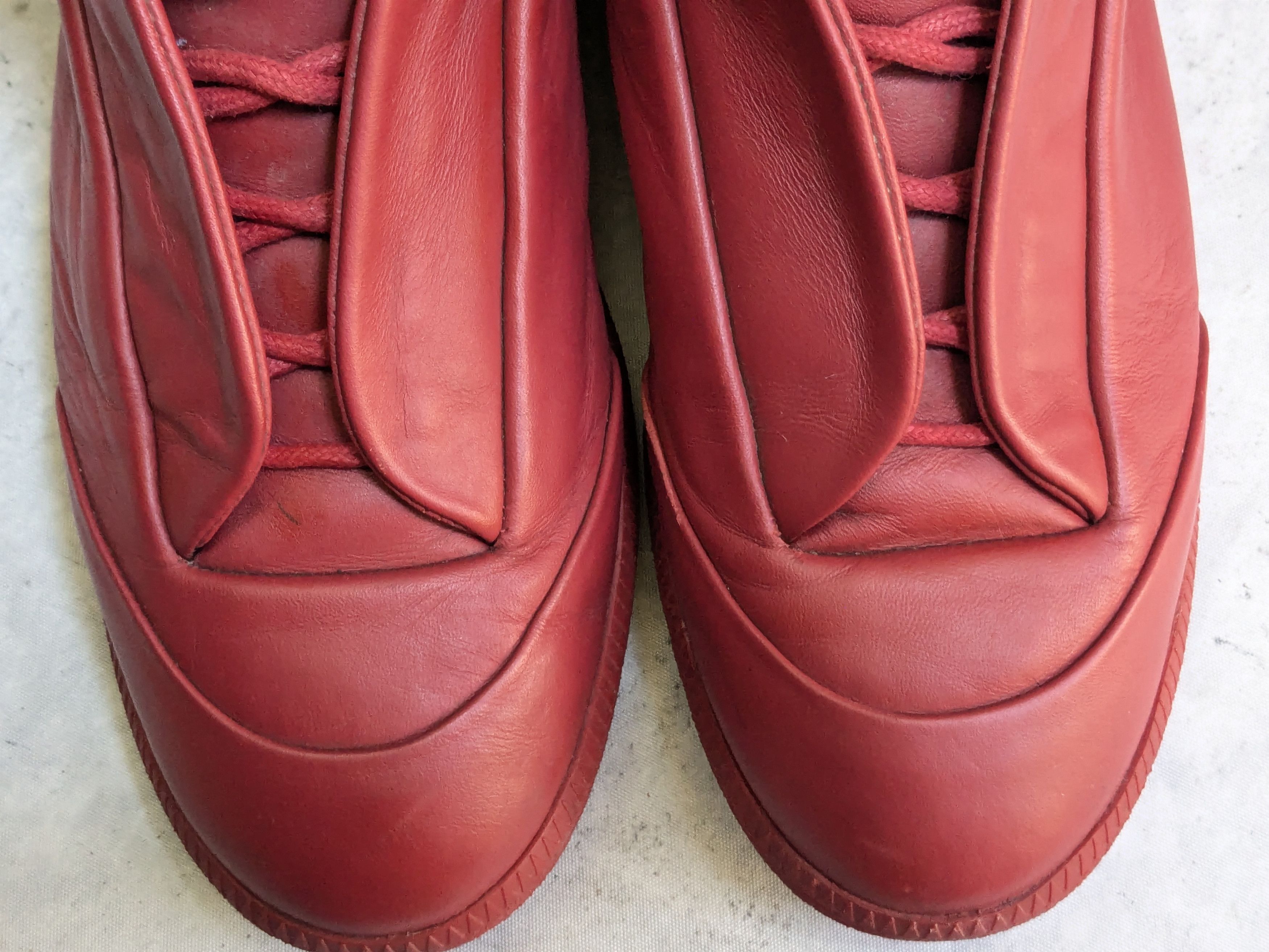 Maison Margiela Maison Margiela Future Red 10 43 High Top Sneakers Gum Size US 10 / EU 43 - 2 Thumbnail