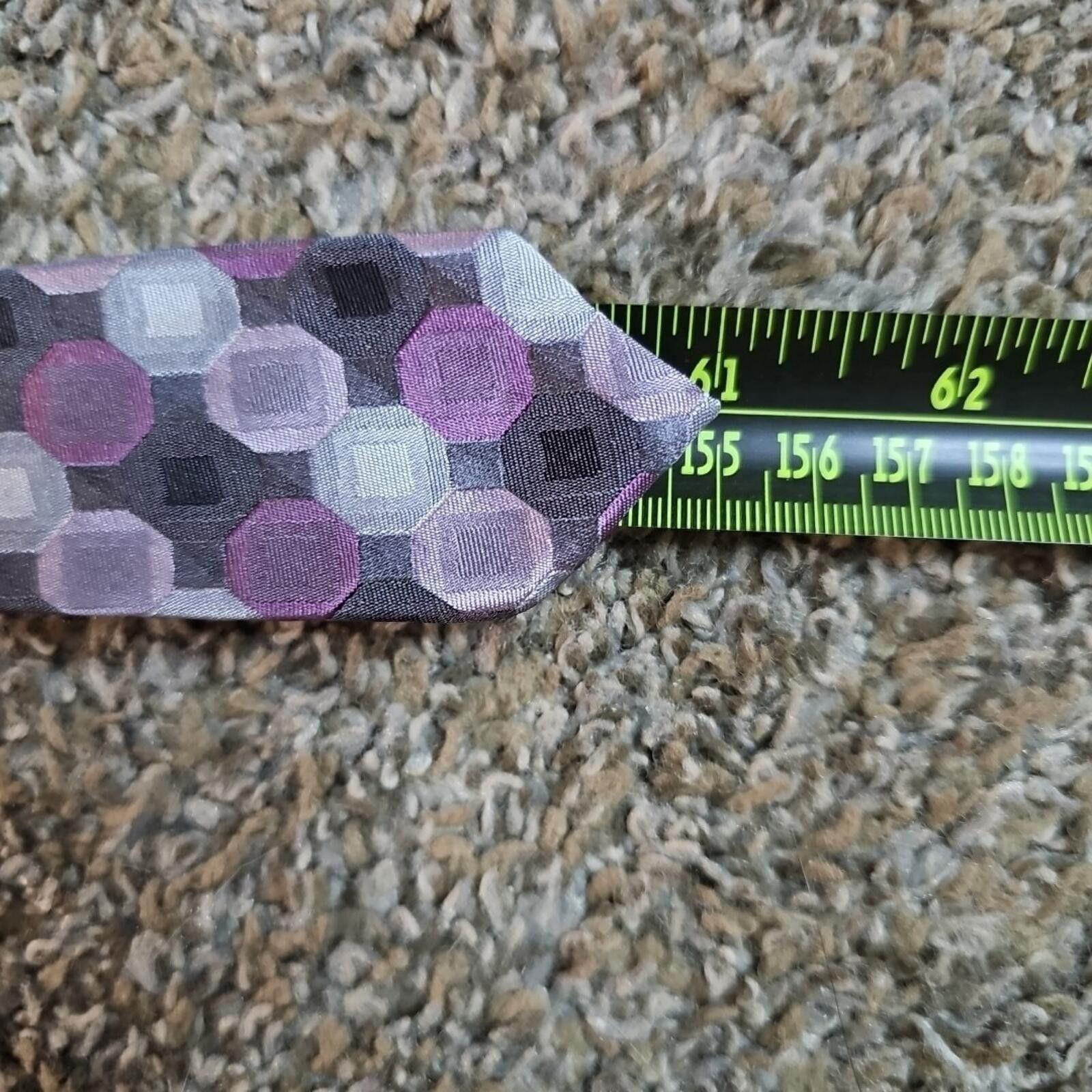 John Ashford John Ashford 100% Silk Handmade Necktie Size ONE SIZE - 5 Thumbnail