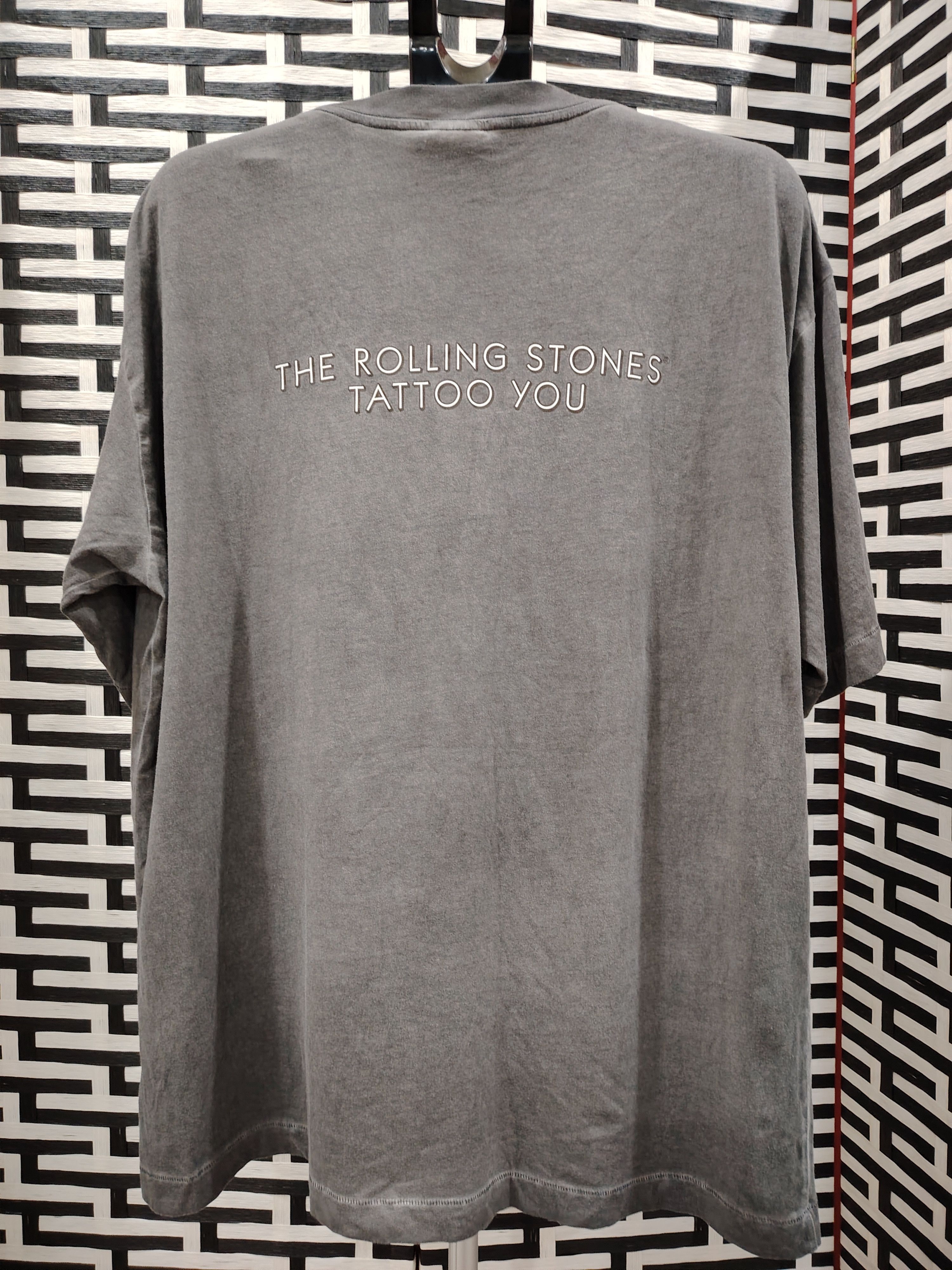 Band Tees 💥THE ROLLING STONES Rock band tattoo sunfaded design shirt Size US XXL / EU 58 / 5 - 2 Thumbnail
