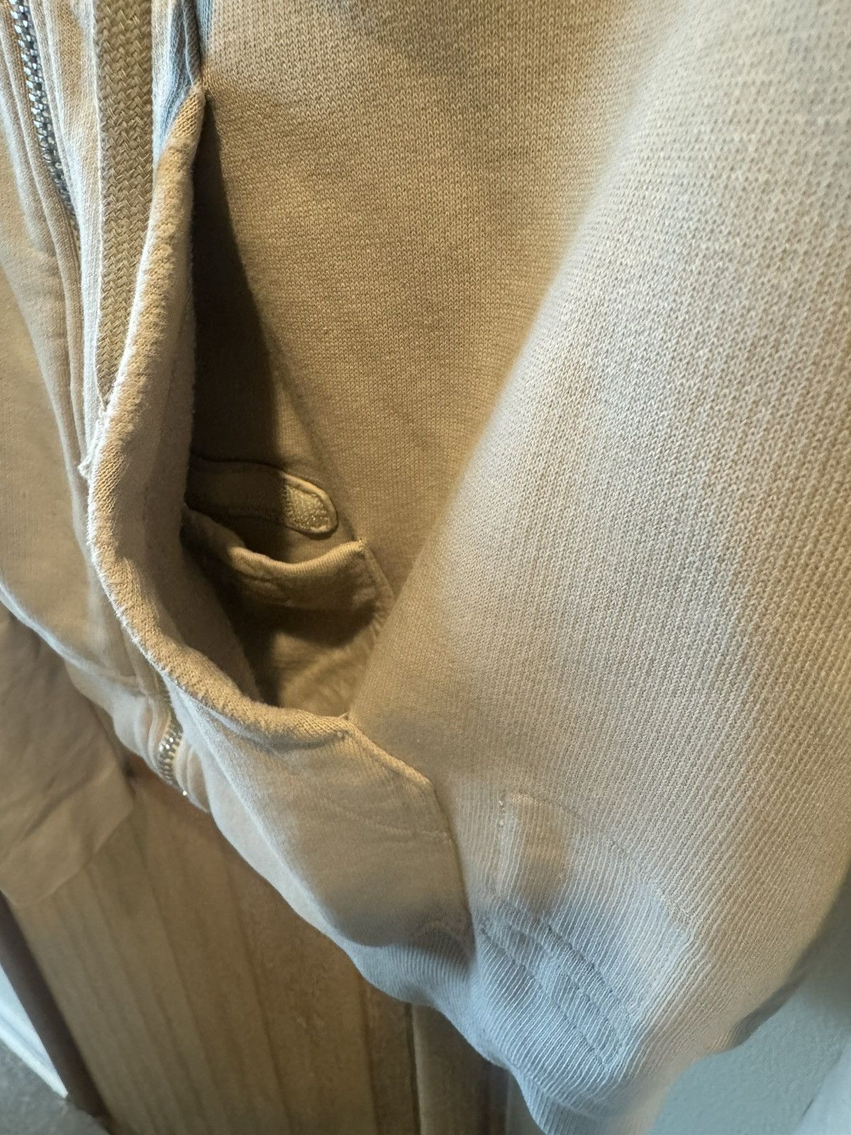 Rick Owens Drkshdw Lambskin sleeve hoodie Size L / US 10 / IT 46 - 4 Thumbnail