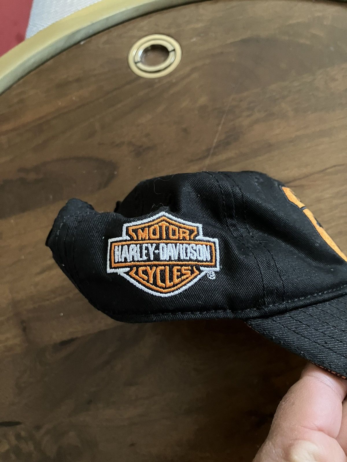 Harley Davidson Vintage Harley Davidson StrapBack Cap Trucker Hat Y2K TN Size ONE SIZE - 2 Thumbnail