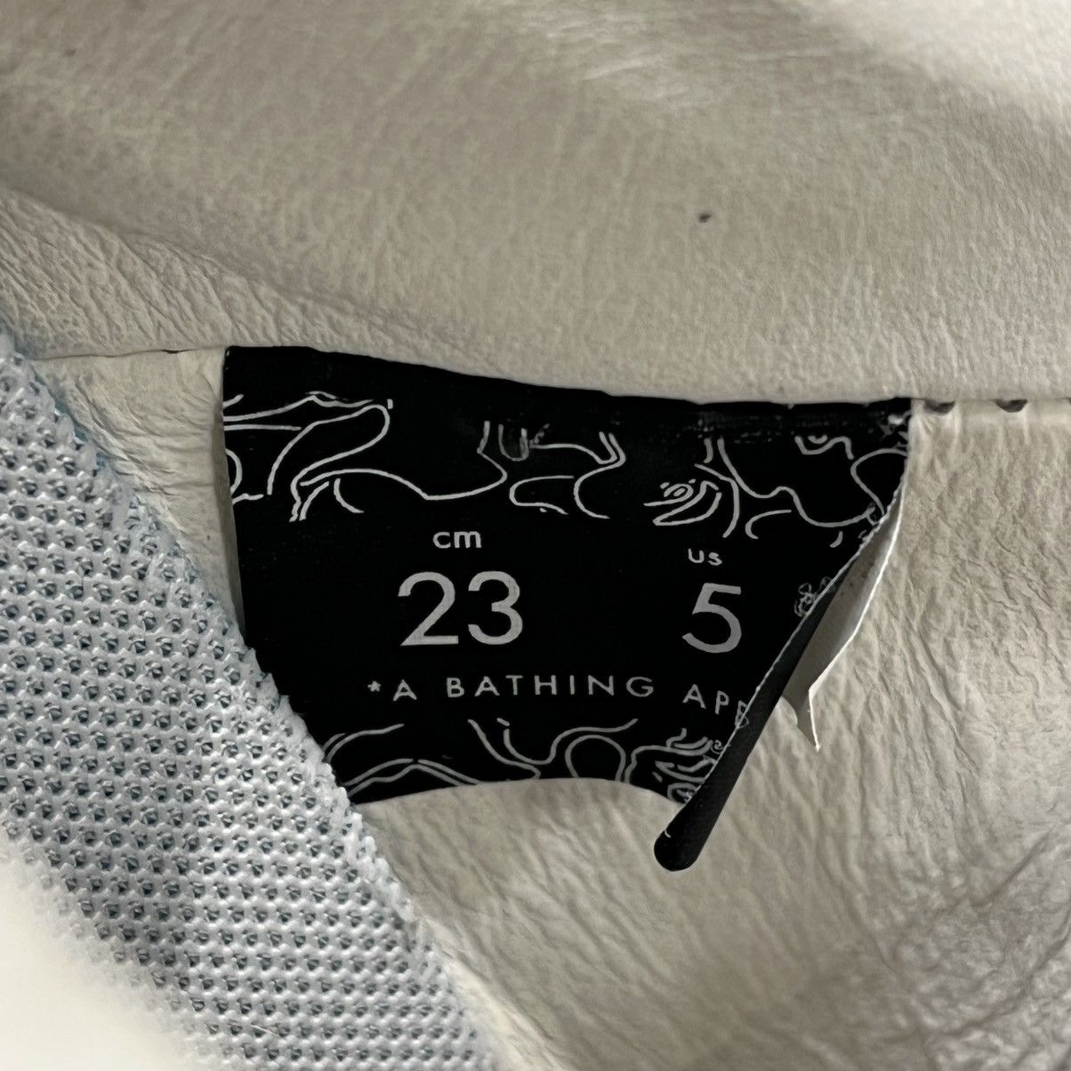 Bape A Bathing Ape Bape Sta White Size US 5 / EU 37 - 11 Thumbnail