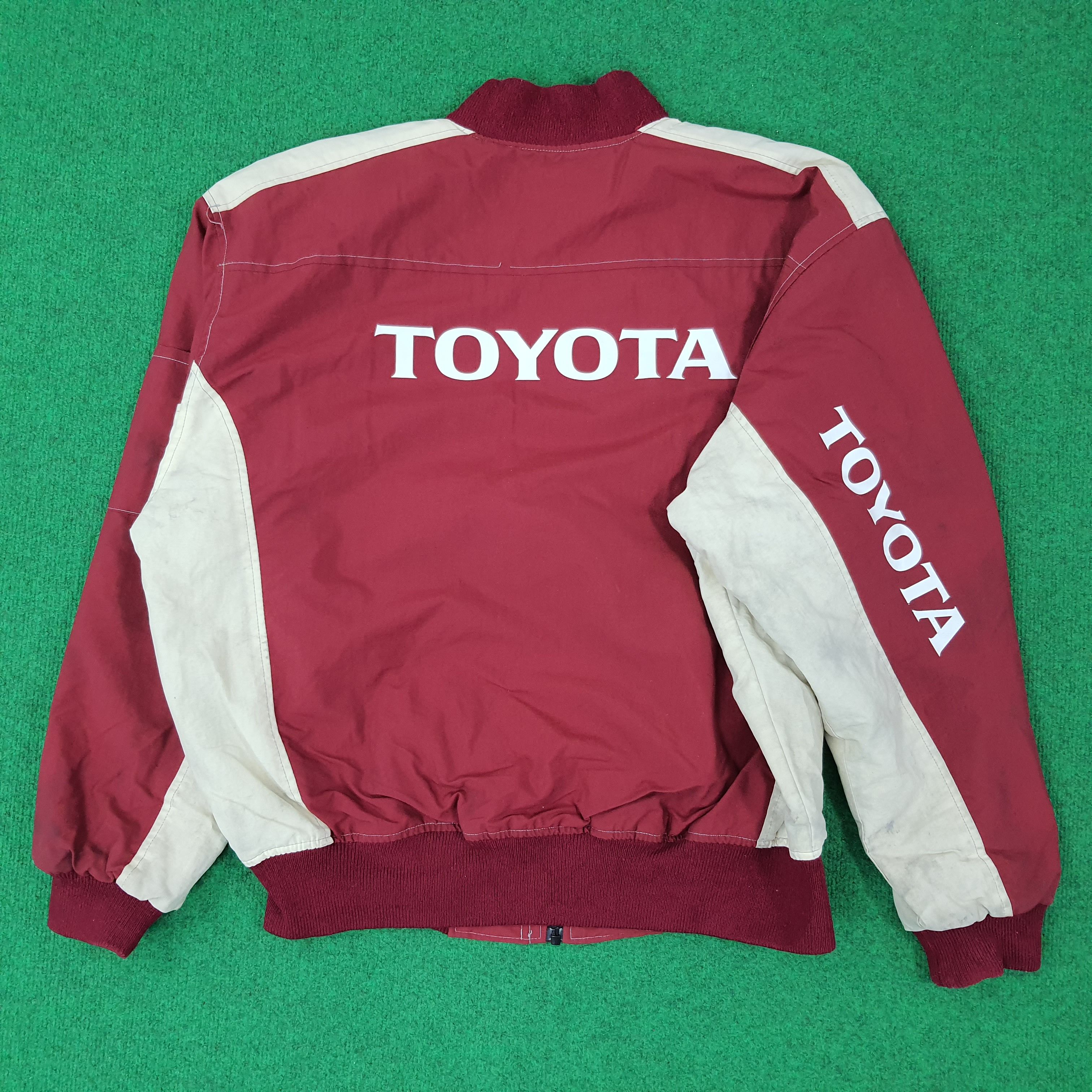 Other Vintage Toyota Tecno Japan Motorsports Racing Jacket C240N18 Size US XL / EU 56 / 4 - 1 Thumbnail