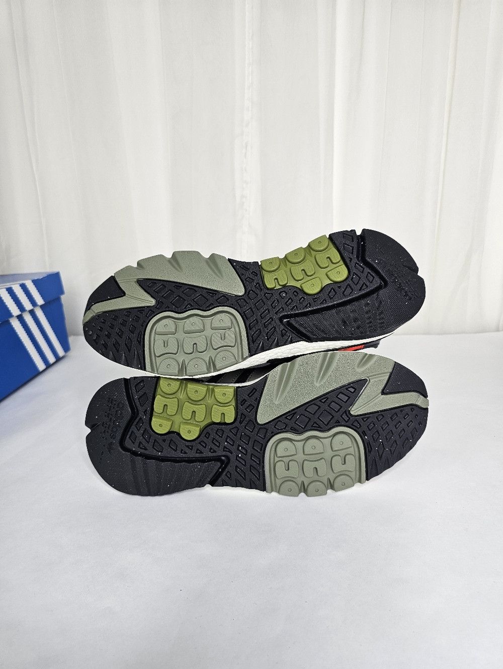 Adidas adidas Originals Nite Jogger Black Legacy Green Sneaker Size US 8 / EU 41 - 6 Thumbnail