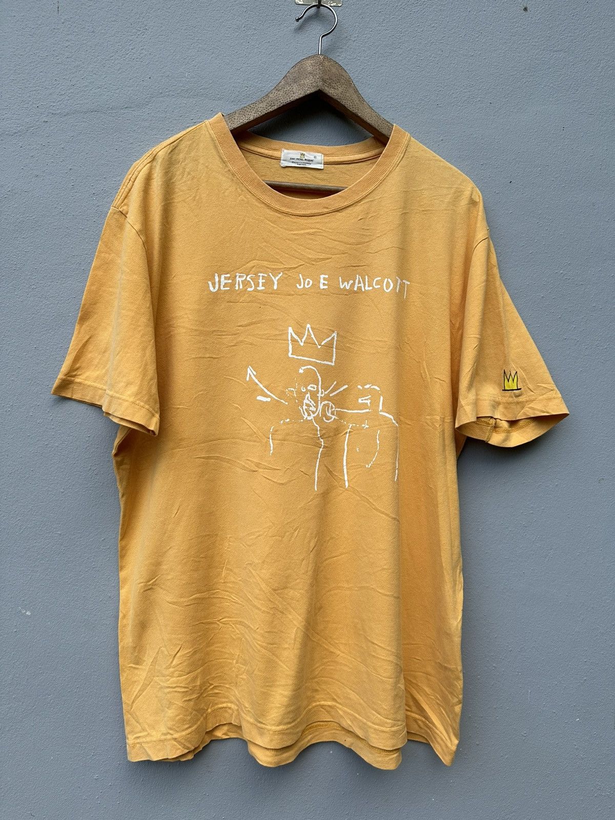Jean-Michel Basquiat Vintage Jean Michel Basquiat Jersey Joe Walcott Tee Size US XL / EU 56 / 4 - 1 Thumbnail