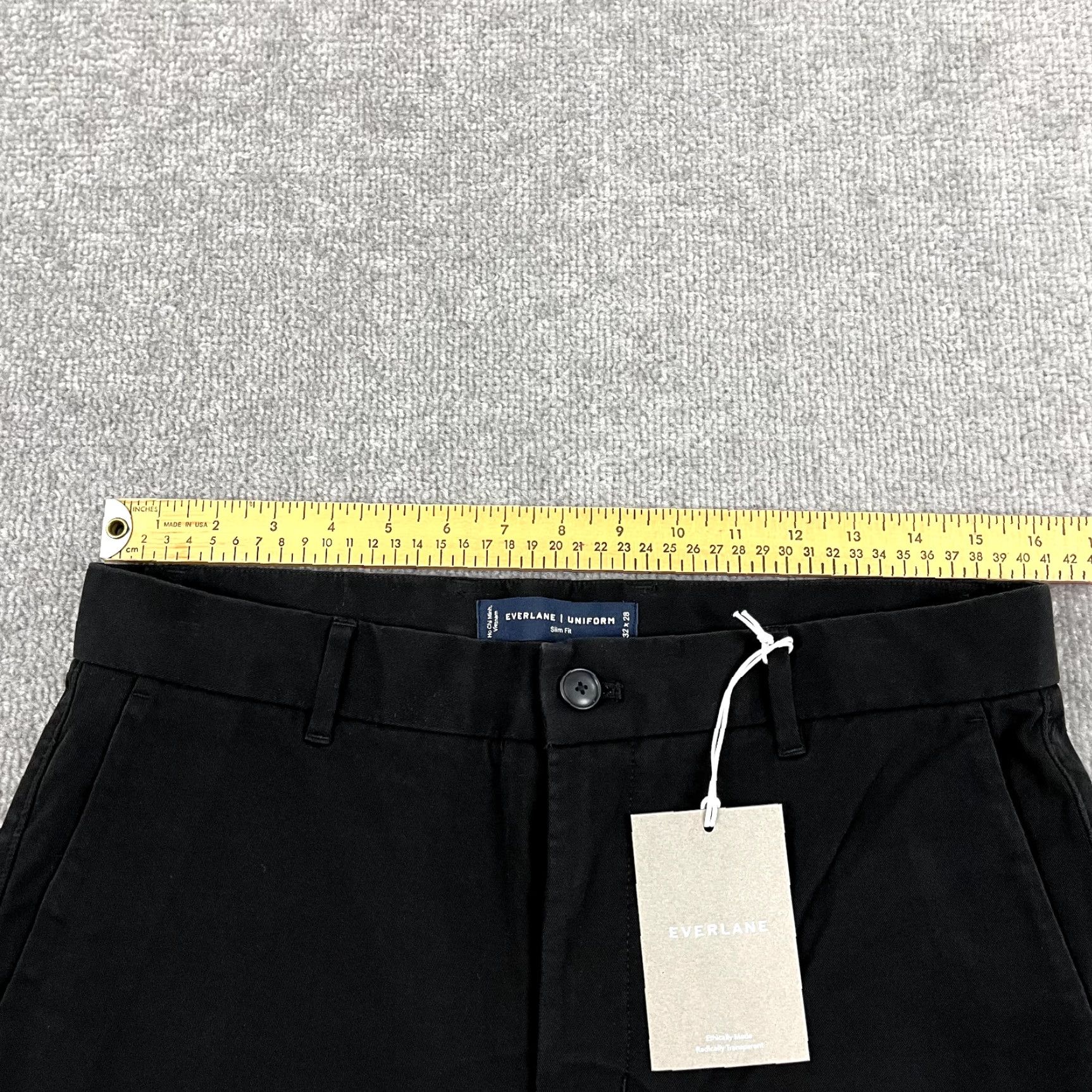 Everlane Everlane Uniform Pants Mens 32 x 38 Slim Fit Performance Chino Travel Business Size US 32 / EU 48 - 5 Thumbnail