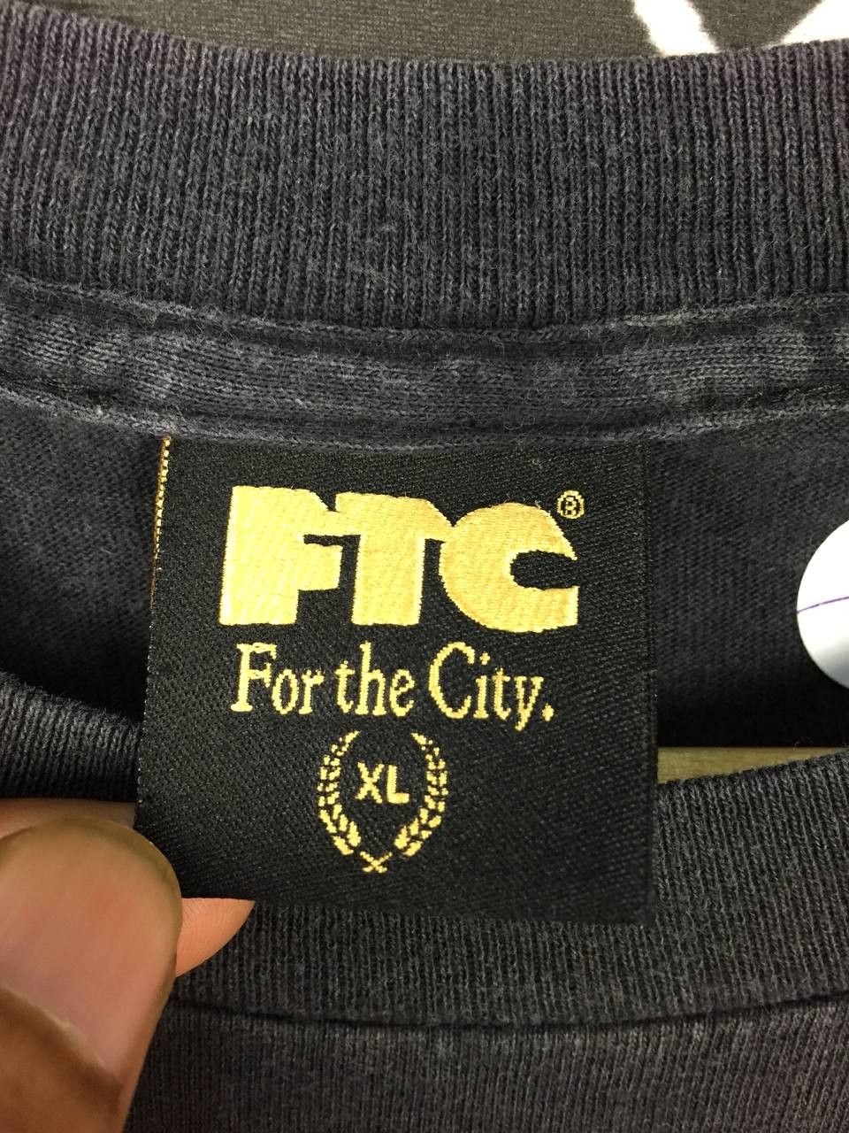 Vintage Vtg FTC For The City Big Logo Skateboards Tee Size US XL / EU 56 / 4 - 6 Thumbnail