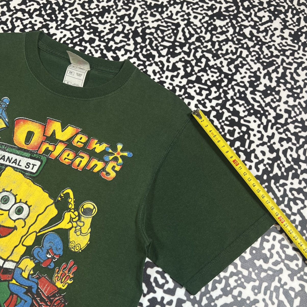 Vintage Vintage 00s Sponge Bob Cartoon Retro T-shirt Y2K Humor Style Size US S / EU 44-46 / 1 - 11 Thumbnail