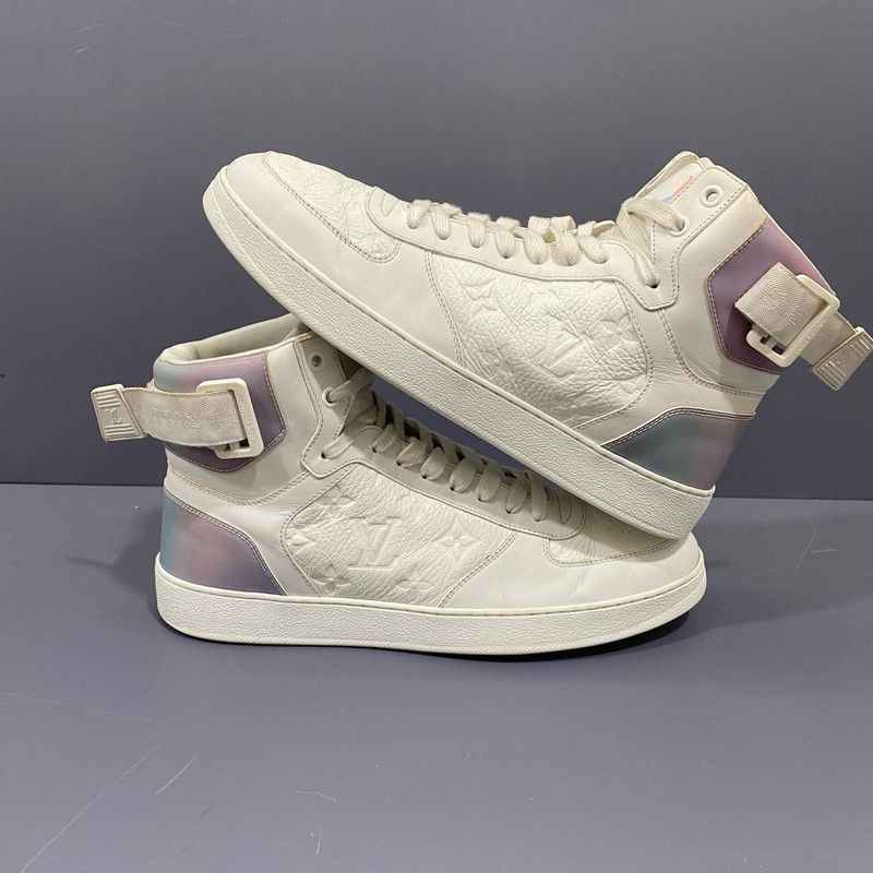 Louis Vuitton Louis Vuitton Rivoli High-Top Sneakers for Men - Size US 8.5 / EU 41-42 - 6 Thumbnail