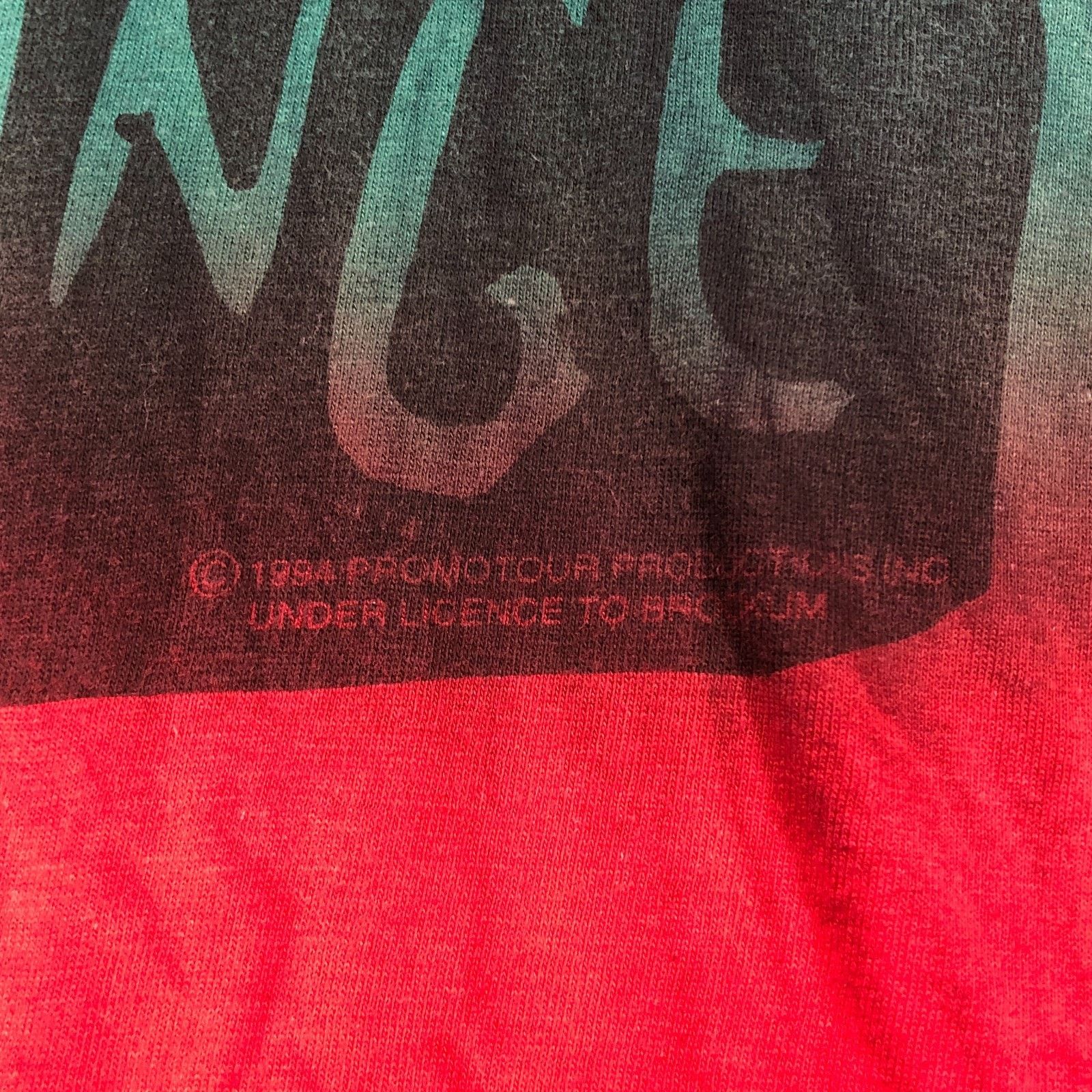 Brockum Vintage 1994 Rolling Stones Voodoo Lounge AOP Tour T Shirt Size US XXL / EU 58 / 5 - 3 Thumbnail