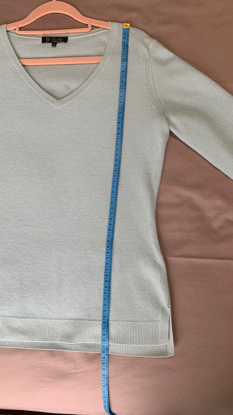 Loro Piana Loro Piana V-neck cashmere sweater 2504-Nextarrow Size M / US 6-8 / IT 42-44 - 6 Thumbnail