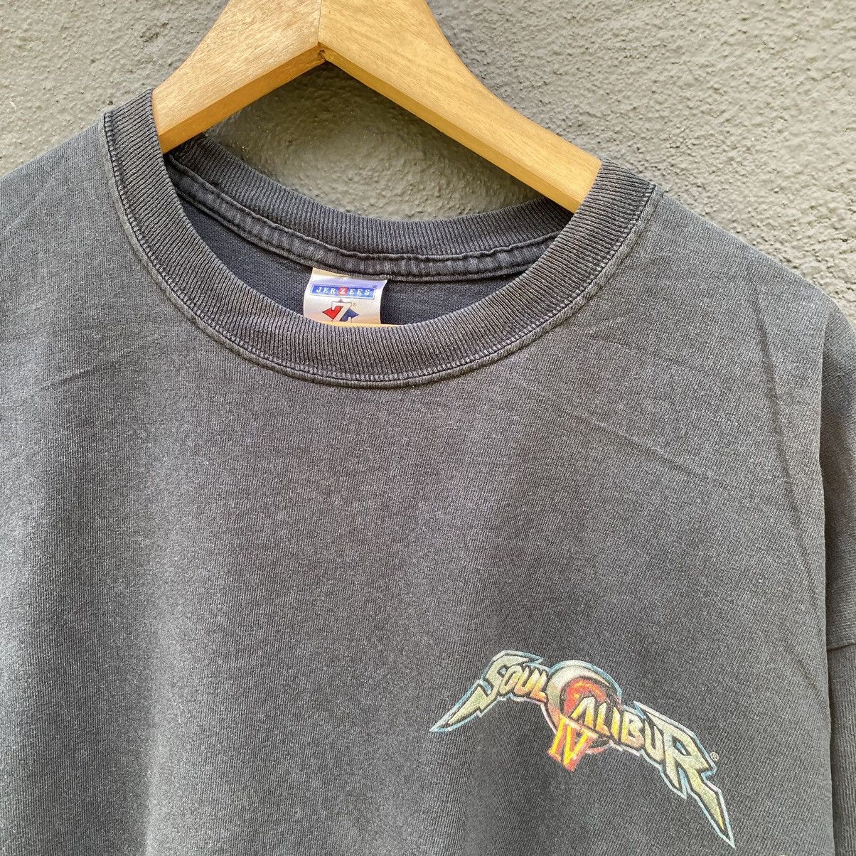 Playstation Thrashed Faded Vintage Y2K Soul Calibur IV Game ERD GRUNGE T Size US XL / EU 56 / 4 - 5 Thumbnail