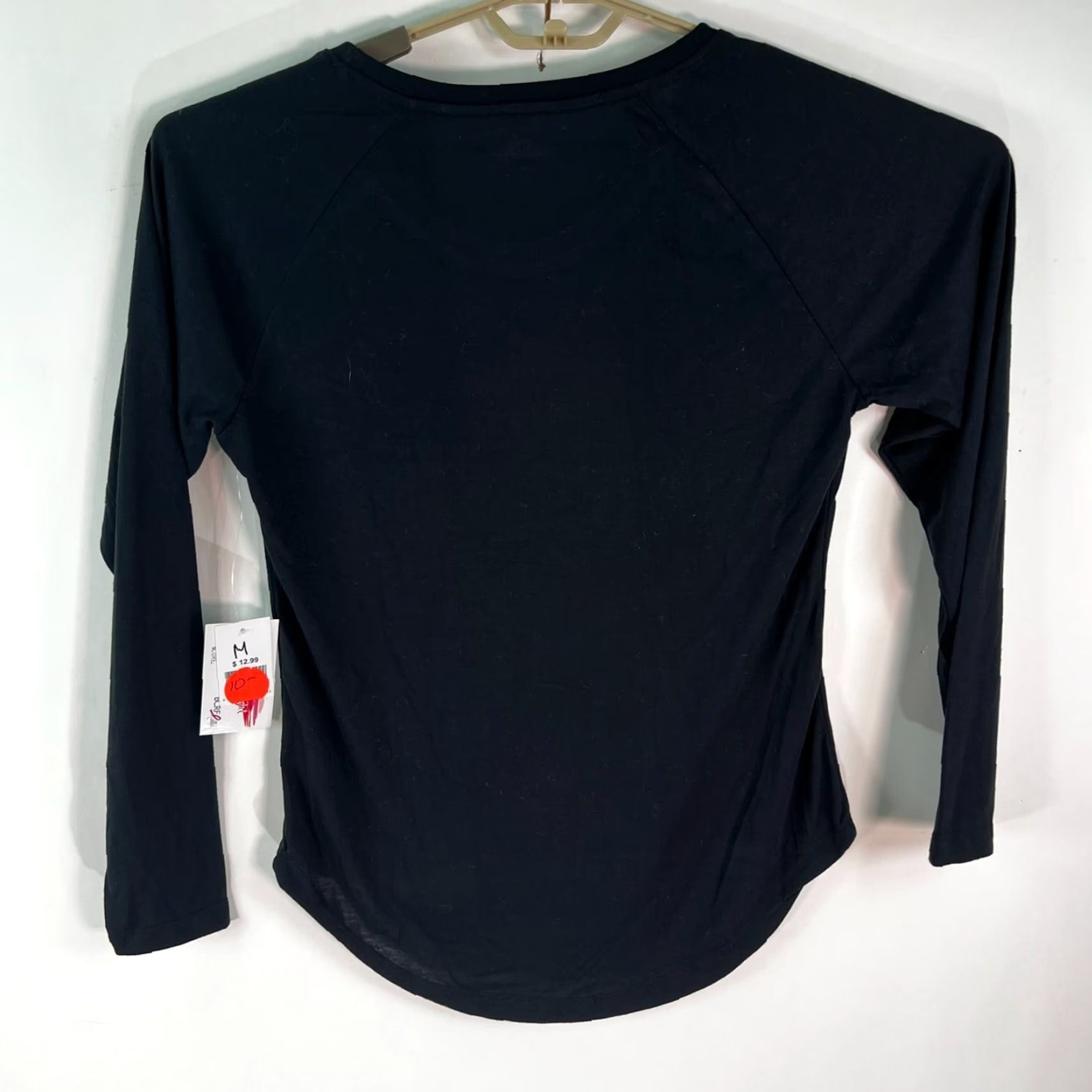 Olive VINTAGE Live Breathe Fight Floral T-Shirt Cancer Awareness Long Sleeve Crew Neck Women Medium Black Pink Strong Female Hero Size M / US 6-8 / IT 42-44 - 5 Thumbnail