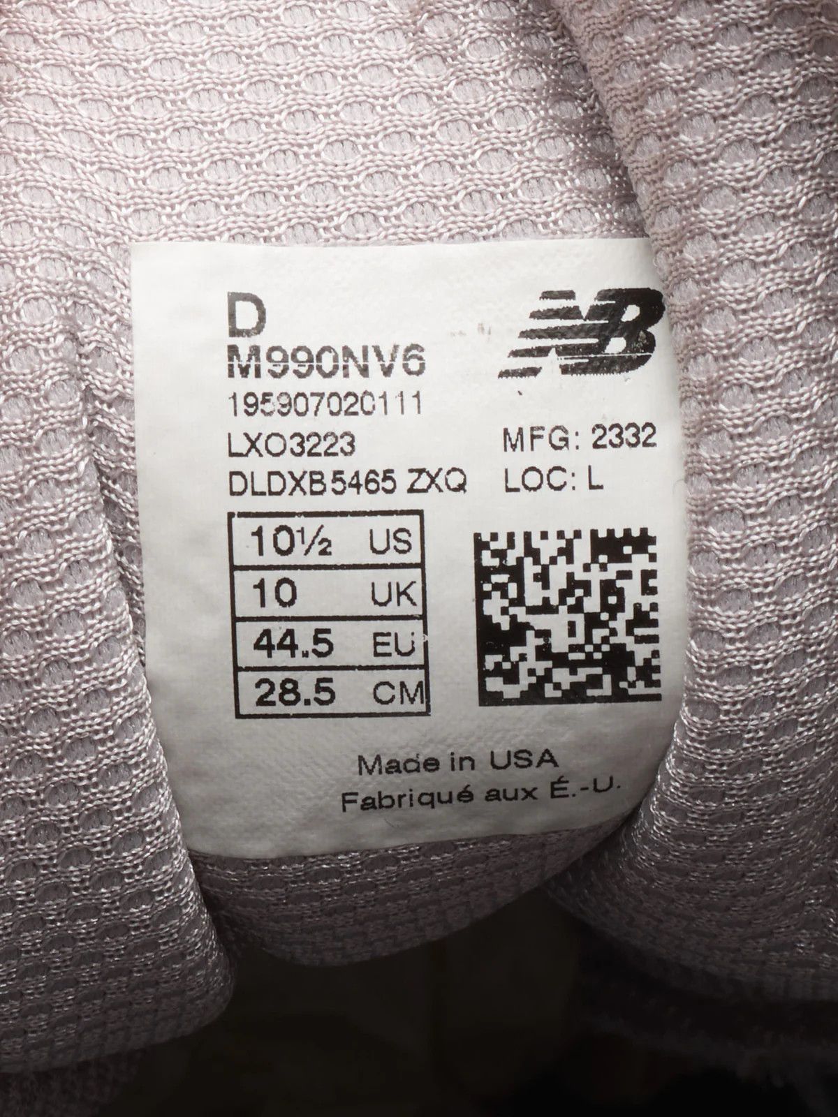 New Balance NEW BALANCE 990 V6 Made in USA Navy Blue Sneakers Size US 10.5 / EU 43-44 - 6 Thumbnail