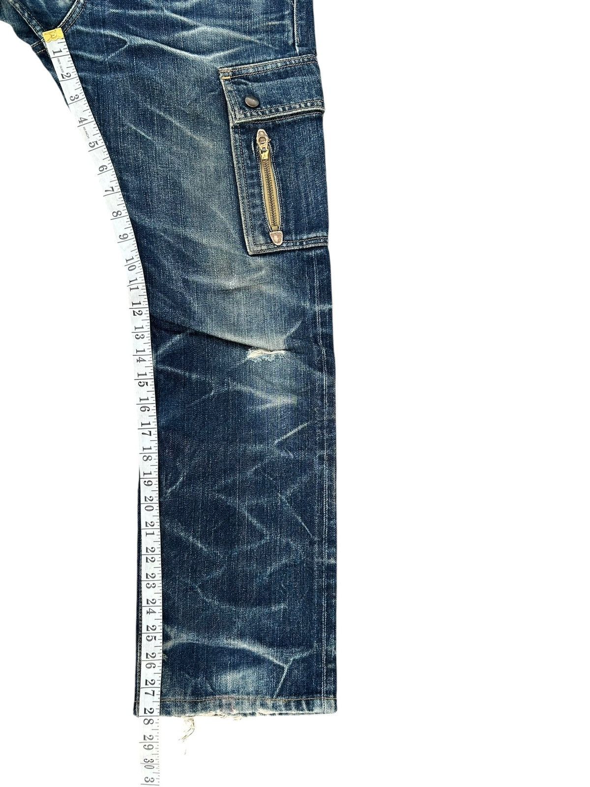 Kapital Vintage ETERNAL Selvedge Distressed Denim Jeans Size US 30 / EU 46 - 24 Thumbnail