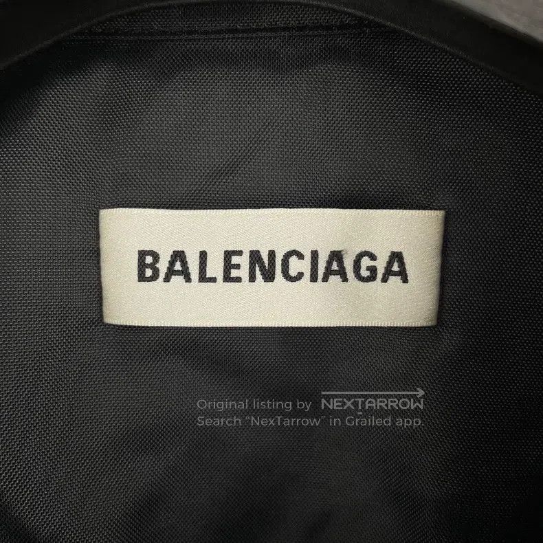 Balenciaga Balenciaga Black and white patched zipper denim windbreake Size XXS / US 00 / IT 34 - 3 Thumbnail