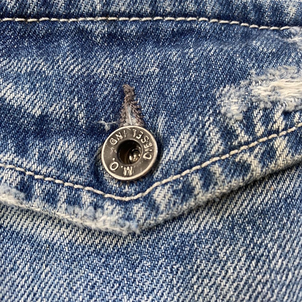 Diesel Diesel Fatigue Ripped Jeans Size US 30 / EU 46 - 14 Thumbnail