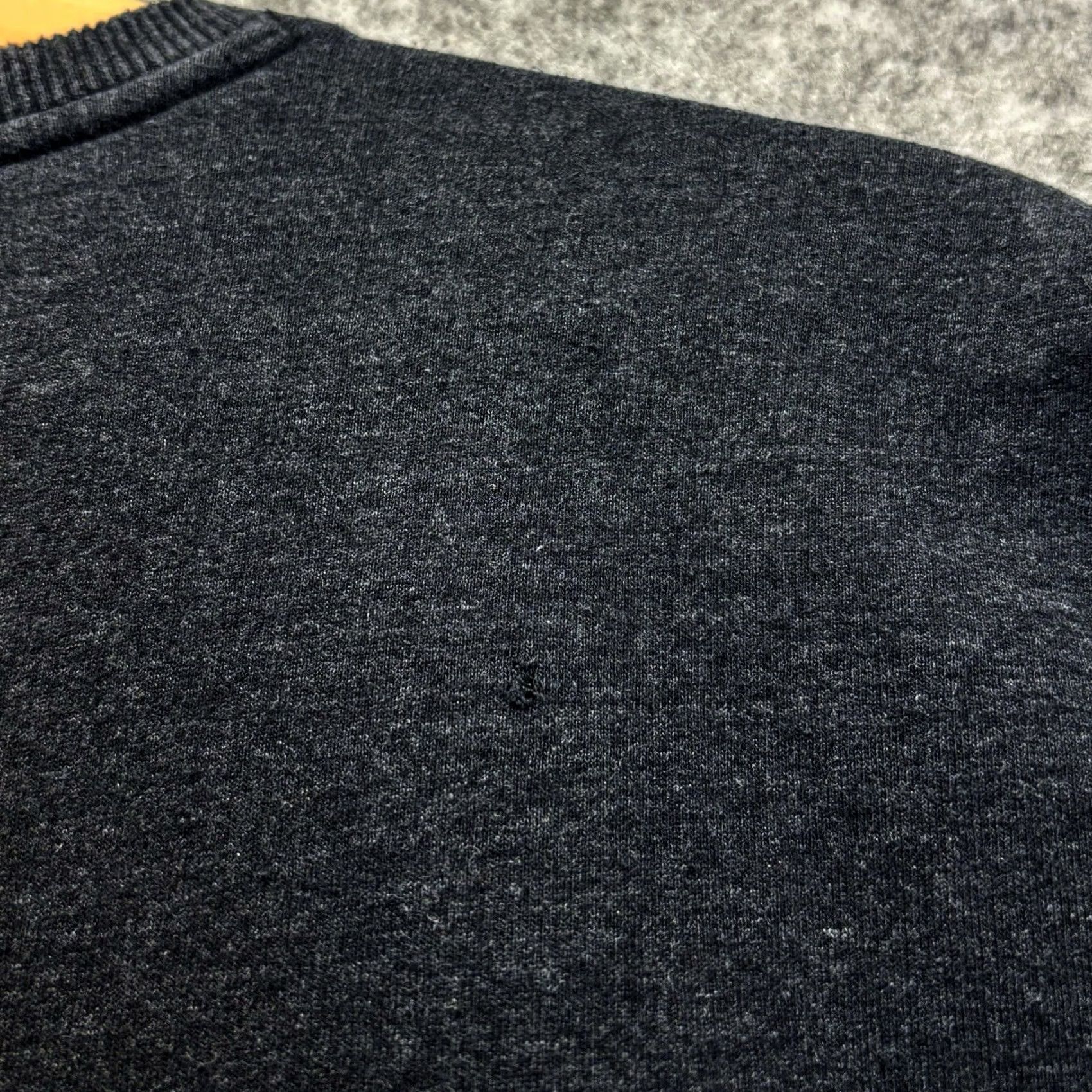 Polo Ralph Lauren VINTAGE Polo Bear Sweatshirt Polo Ralph Lauren Womens Charcoal Grey Size L Pullover Crew Neck Size L / US 10 / IT 46 - 6 Thumbnail