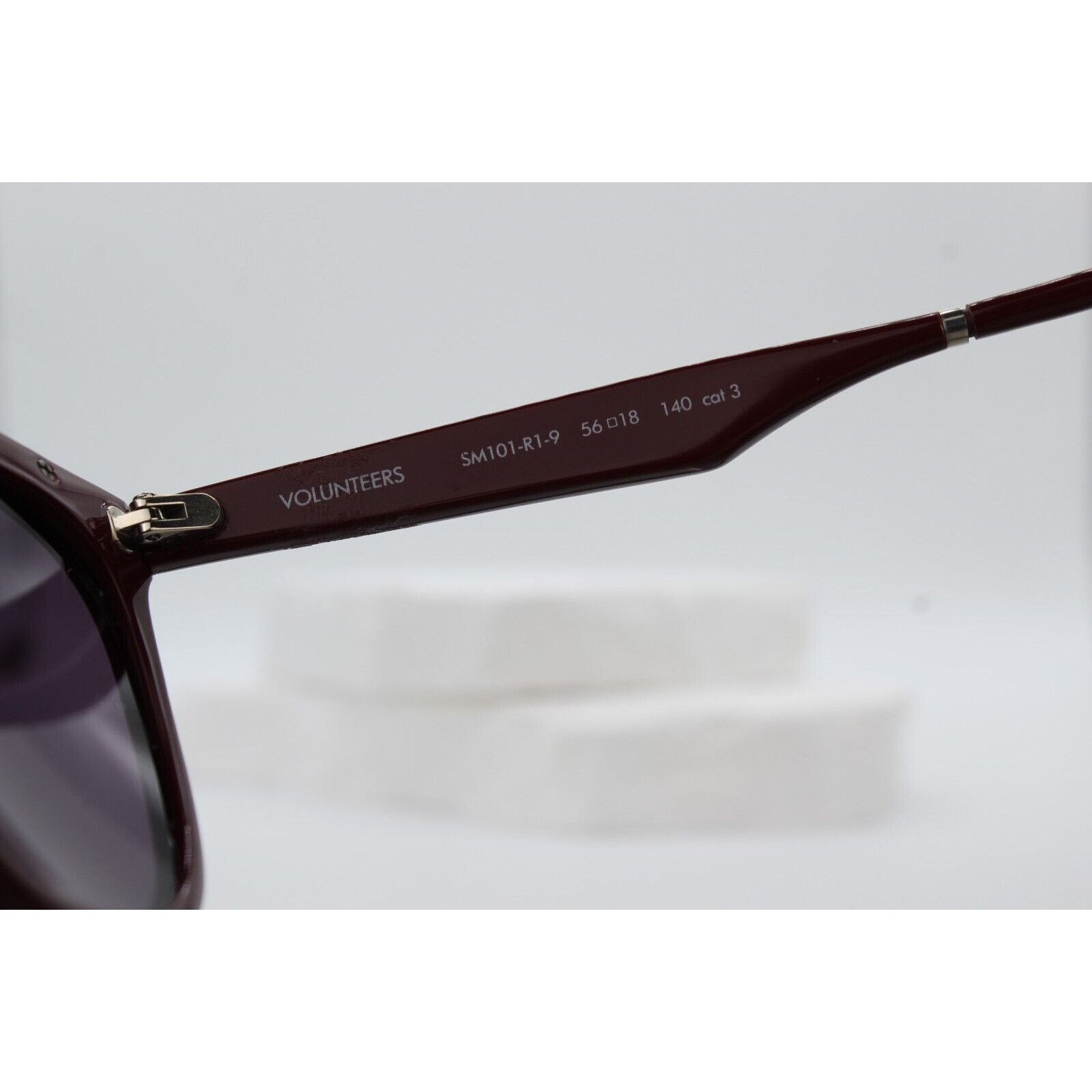 Smoke x Mirrors Smoke & Mirrors SM101-R1-9 Sunglasses - Burgundy Size ONE SIZE - 4 Thumbnail