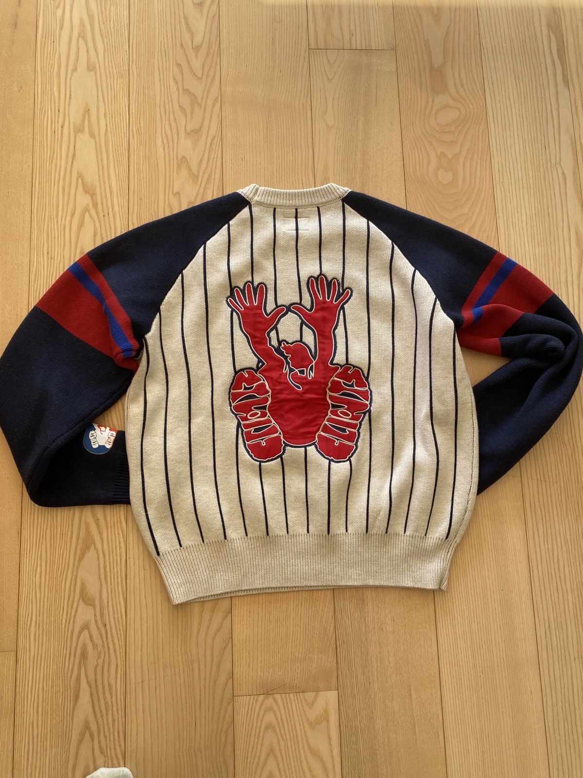 Clints Clints Inc Knit Sweater Graphic Streetwear Size M Size US M / EU 48-50 / 2 - 2 Thumbnail